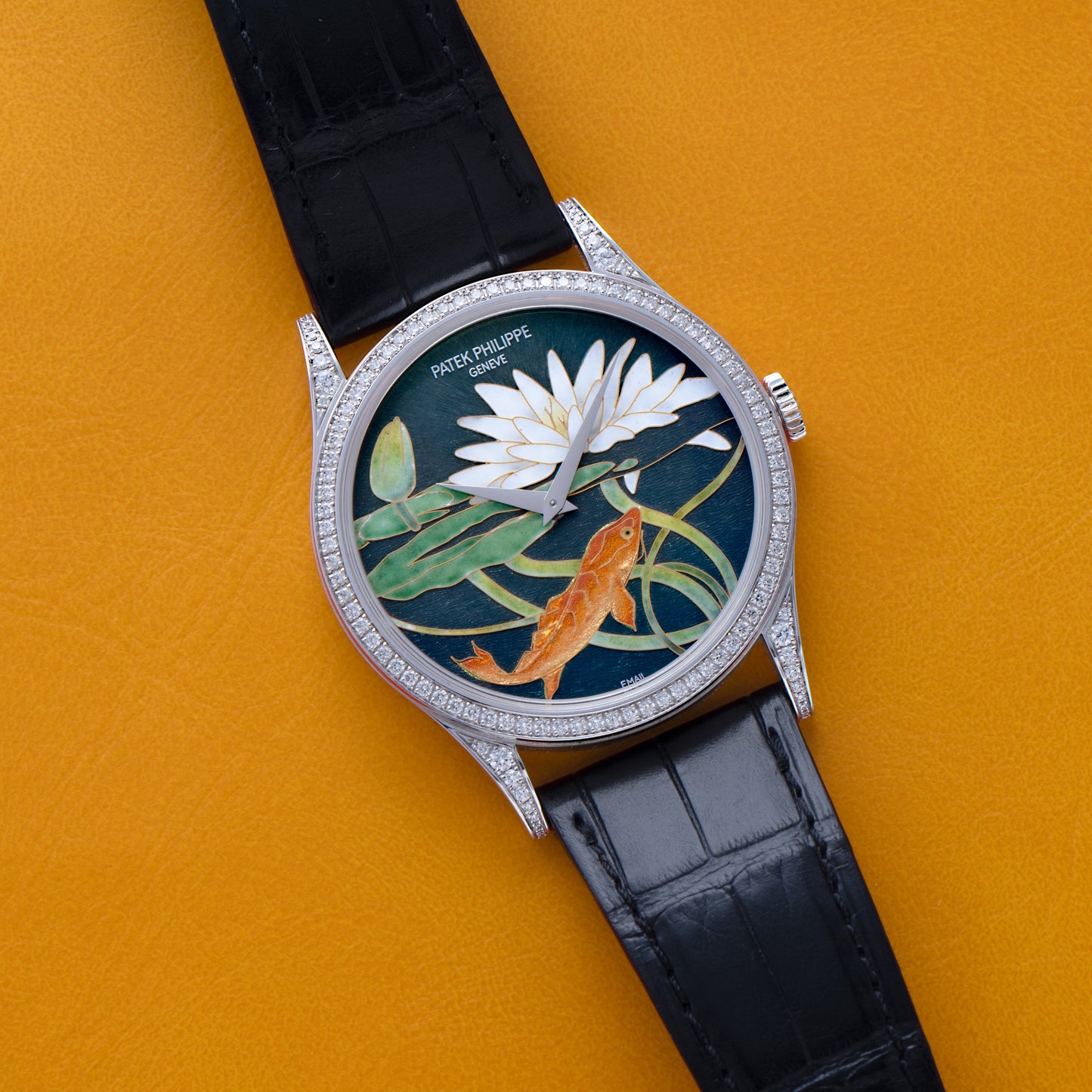 Patek Philippe Calatrava Cloisonné 'Koi Carp'