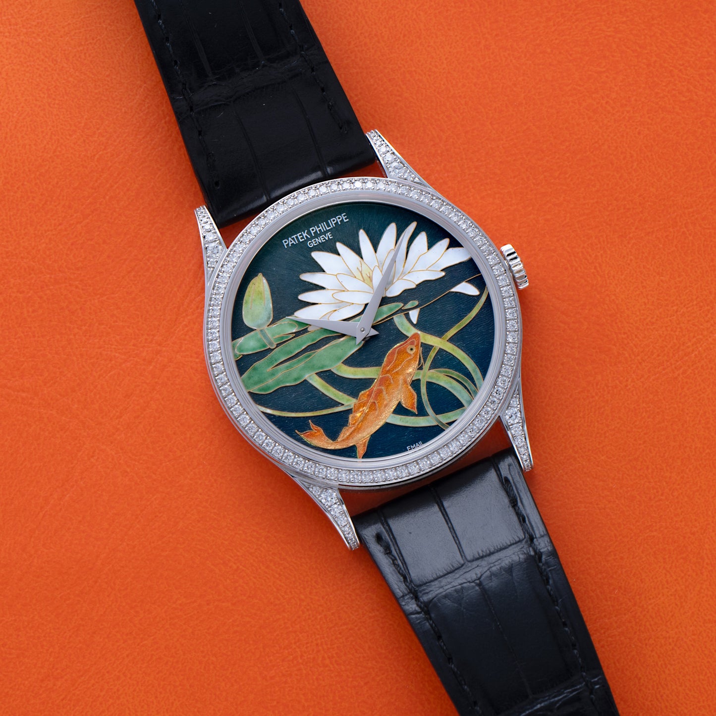 Patek Philippe Calatrava Cloisonné 'Koi Carp'