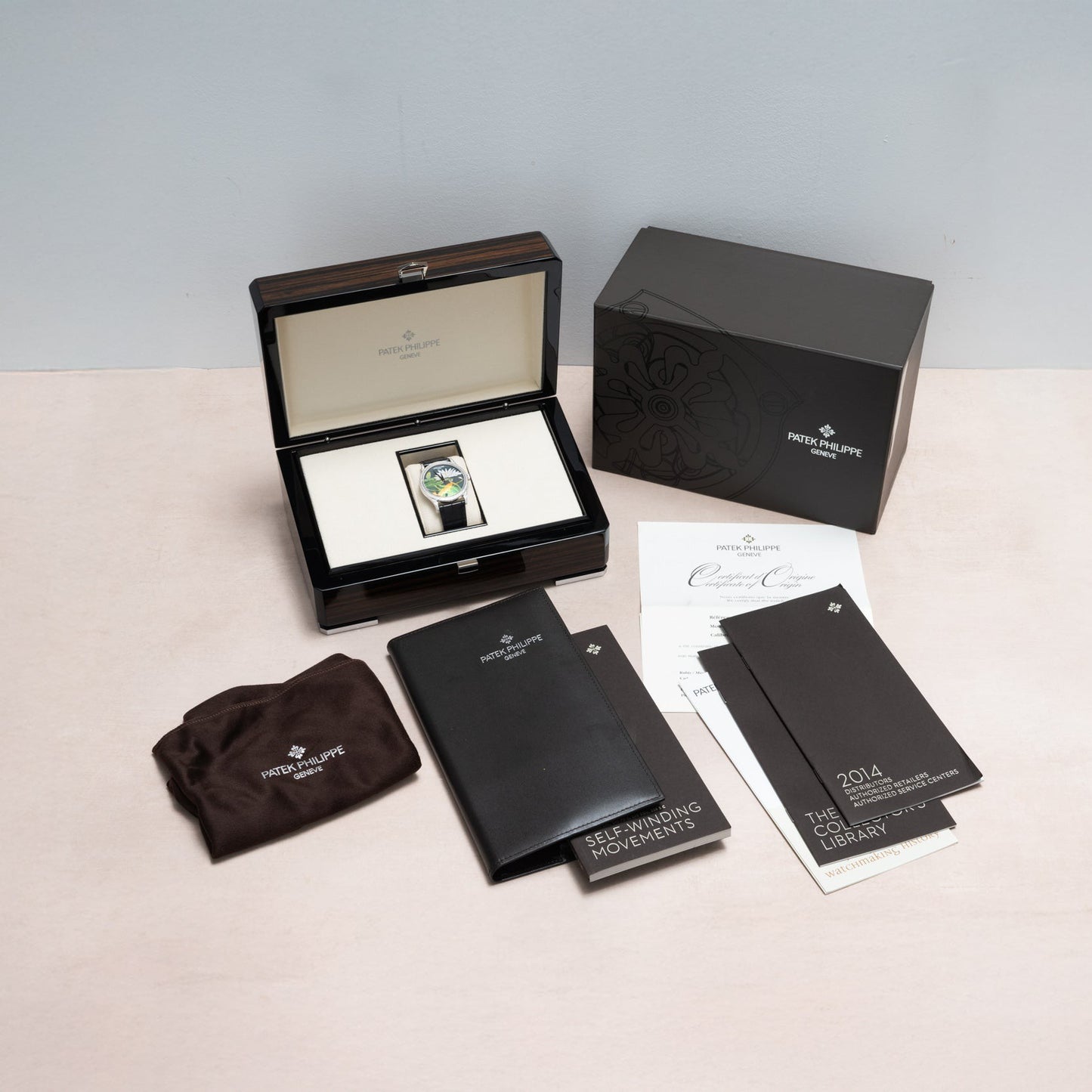 Patek Philippe Calatrava Cloisonné 'Koi Carp'