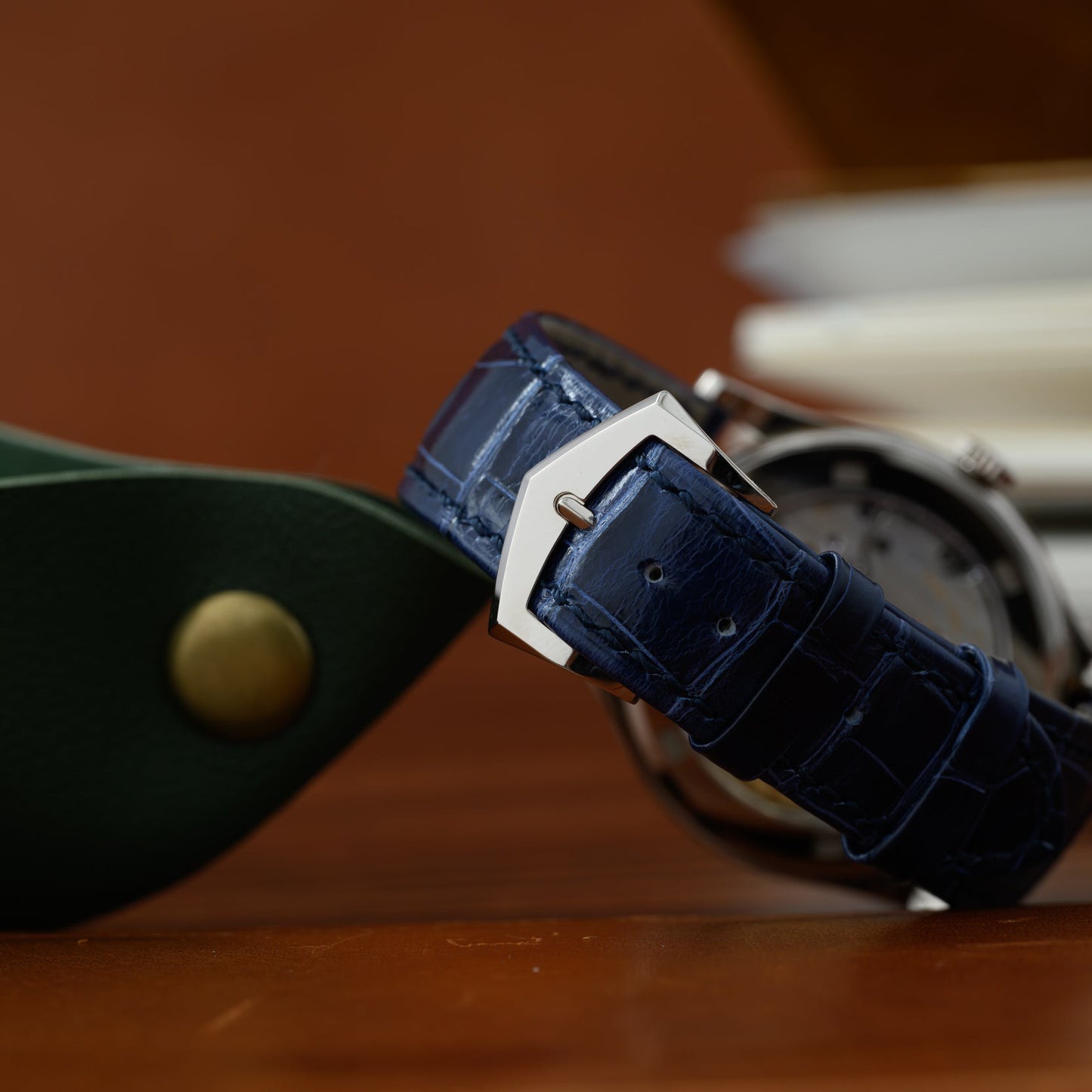 Patek Philippe Calatrava Cloisonné 'Wax Print in the Blues'