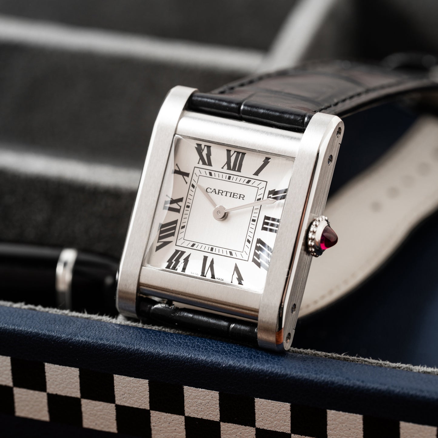 Cartier Tank Normale Platinum 'Limited Production'