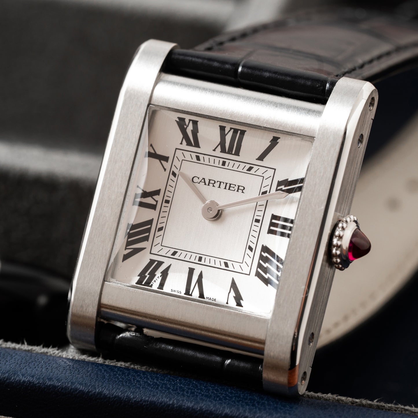 Cartier Tank Normale Platinum 'Limited Production'