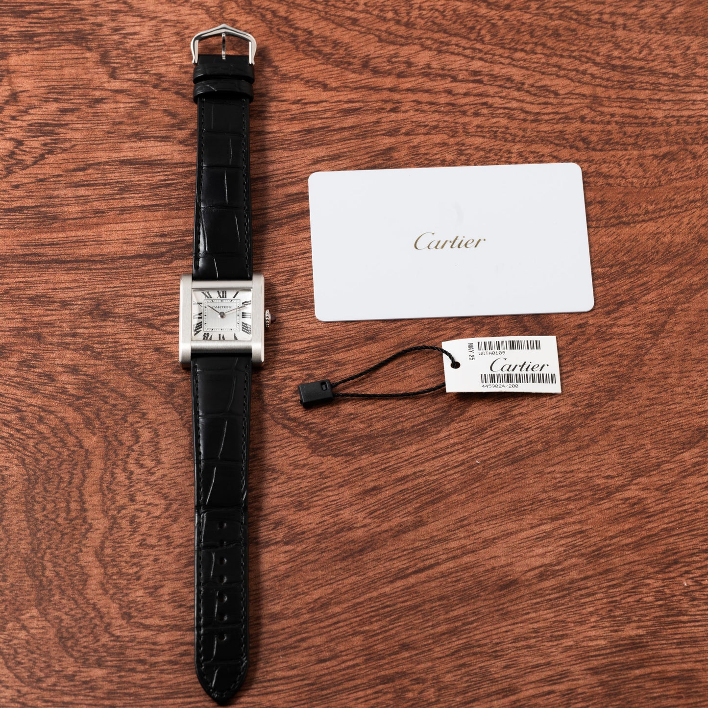 Cartier Tank Normale Platinum 'Limited Production'
