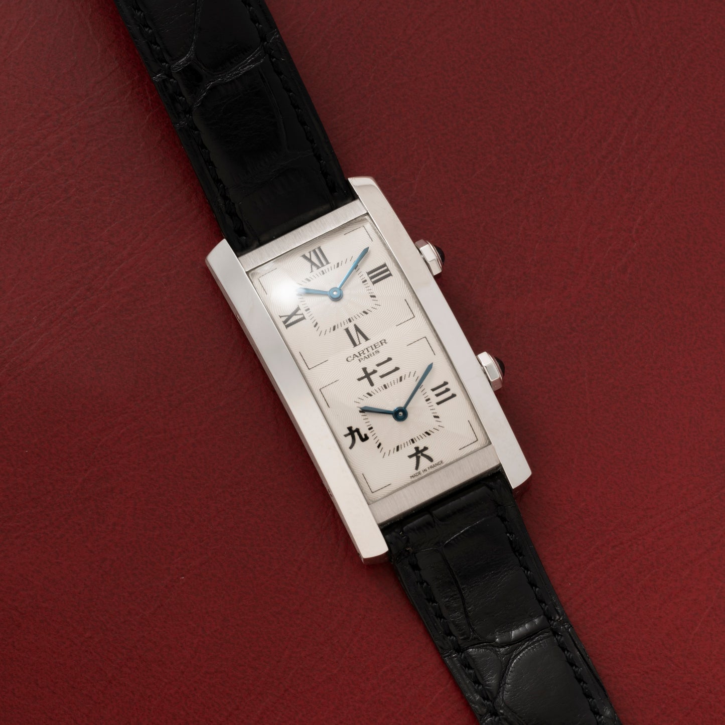 Cartier Tank Cintrée CPCP Dual-Time