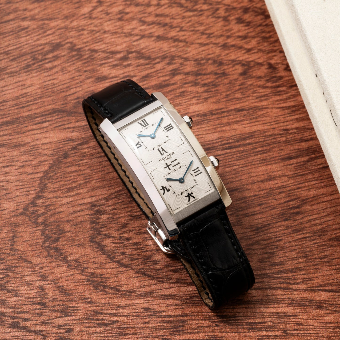 Cartier Tank Cintrée CPCP Dual-Time