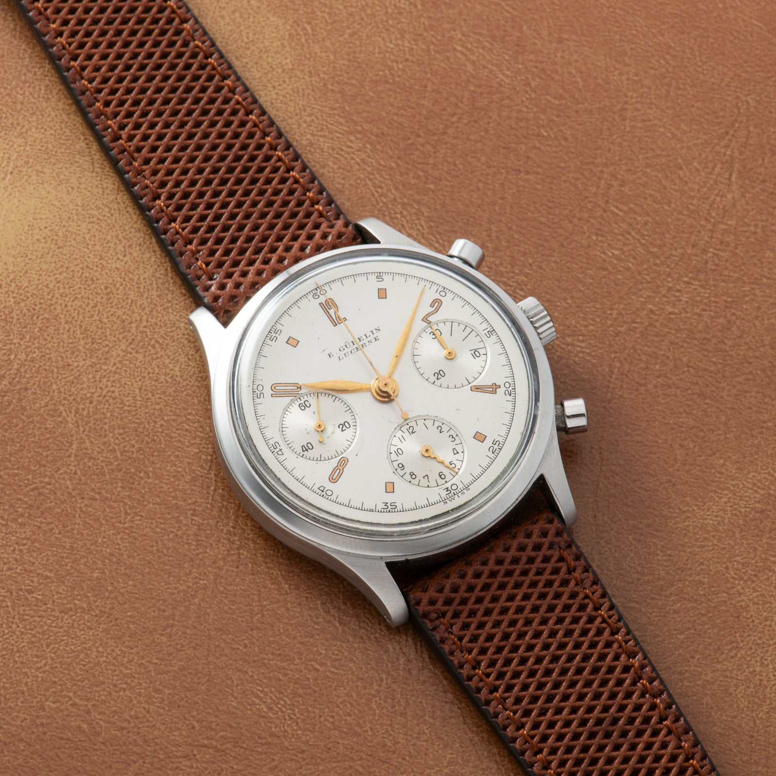 Gübelin 'Oversize' Waterproof Chronograph