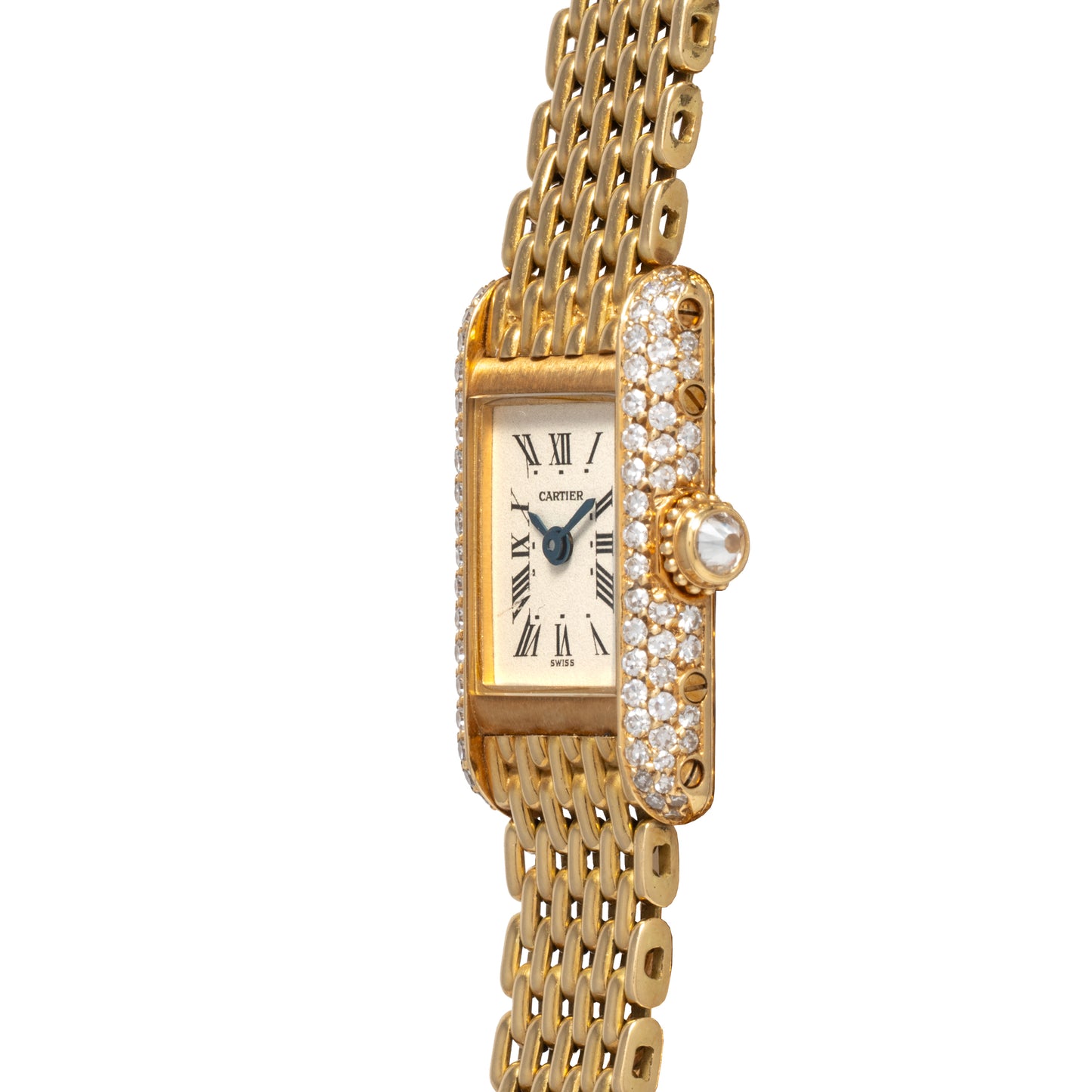 Cartier Tank Louis Mini Diamonds