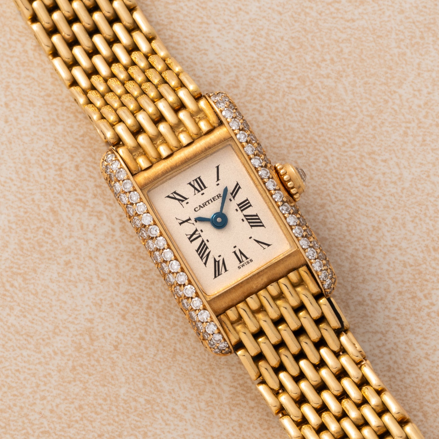 Cartier Tank Louis Mini Diamonds