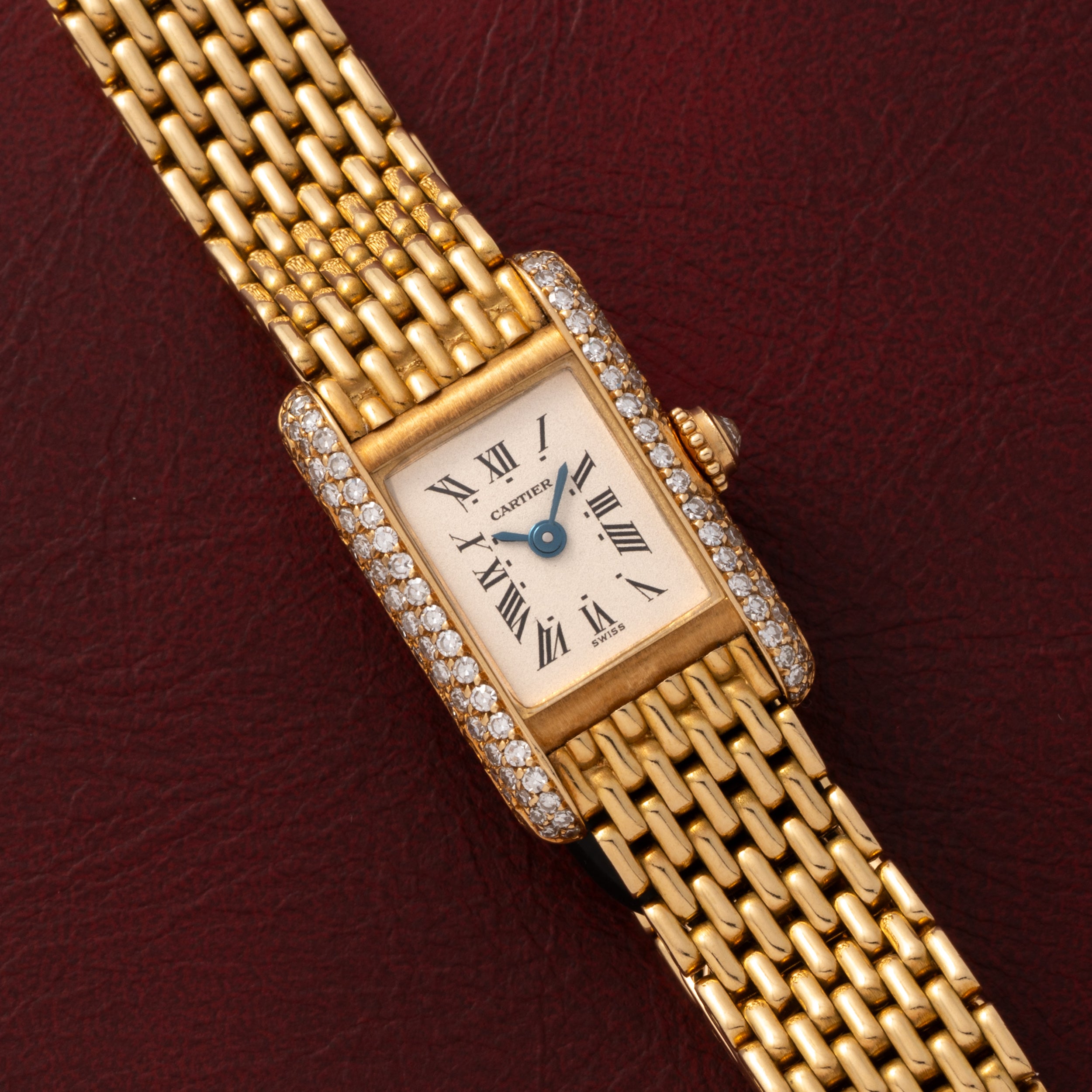 Cartier Tank Louis Mini Diamonds