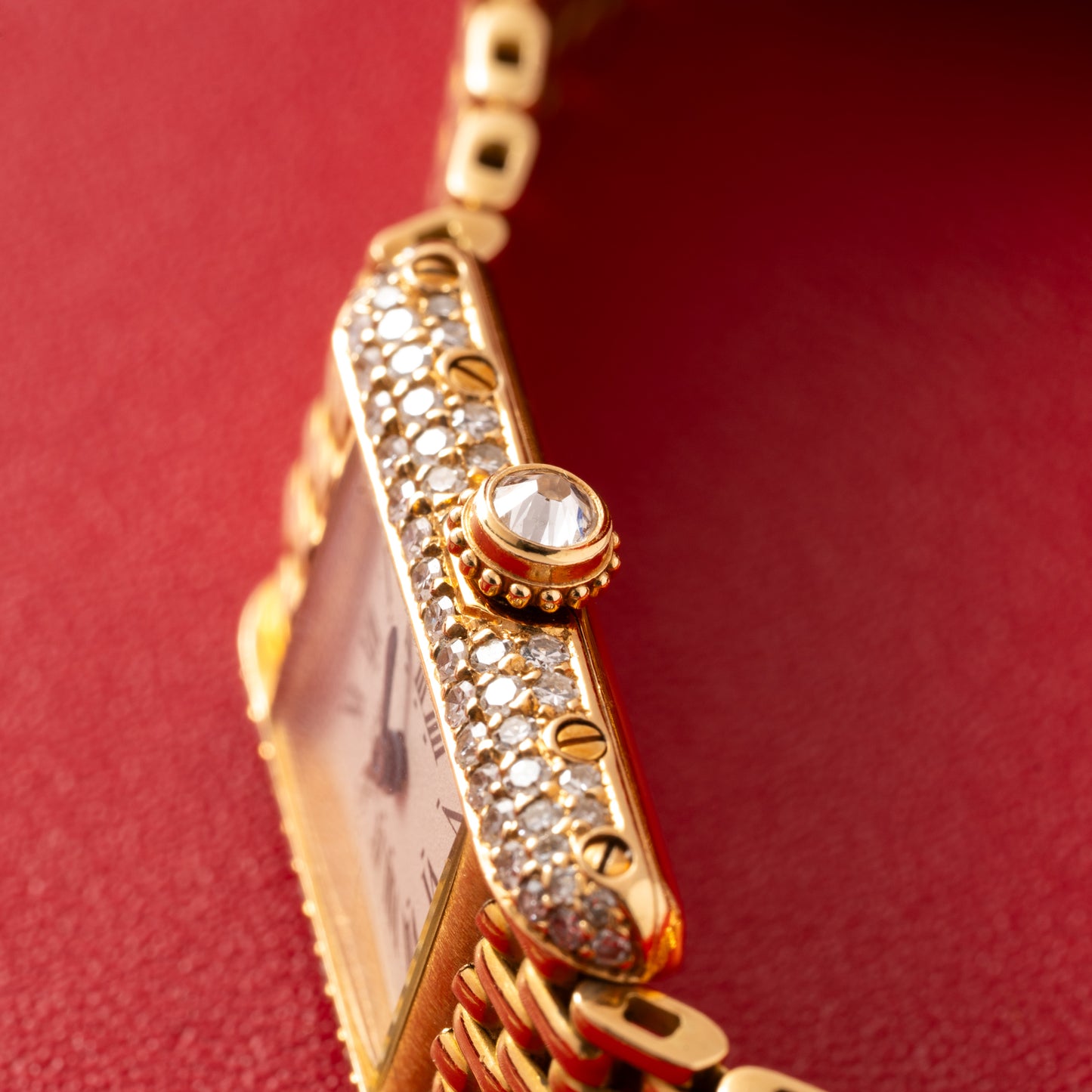 Cartier Tank Louis Mini Diamonds