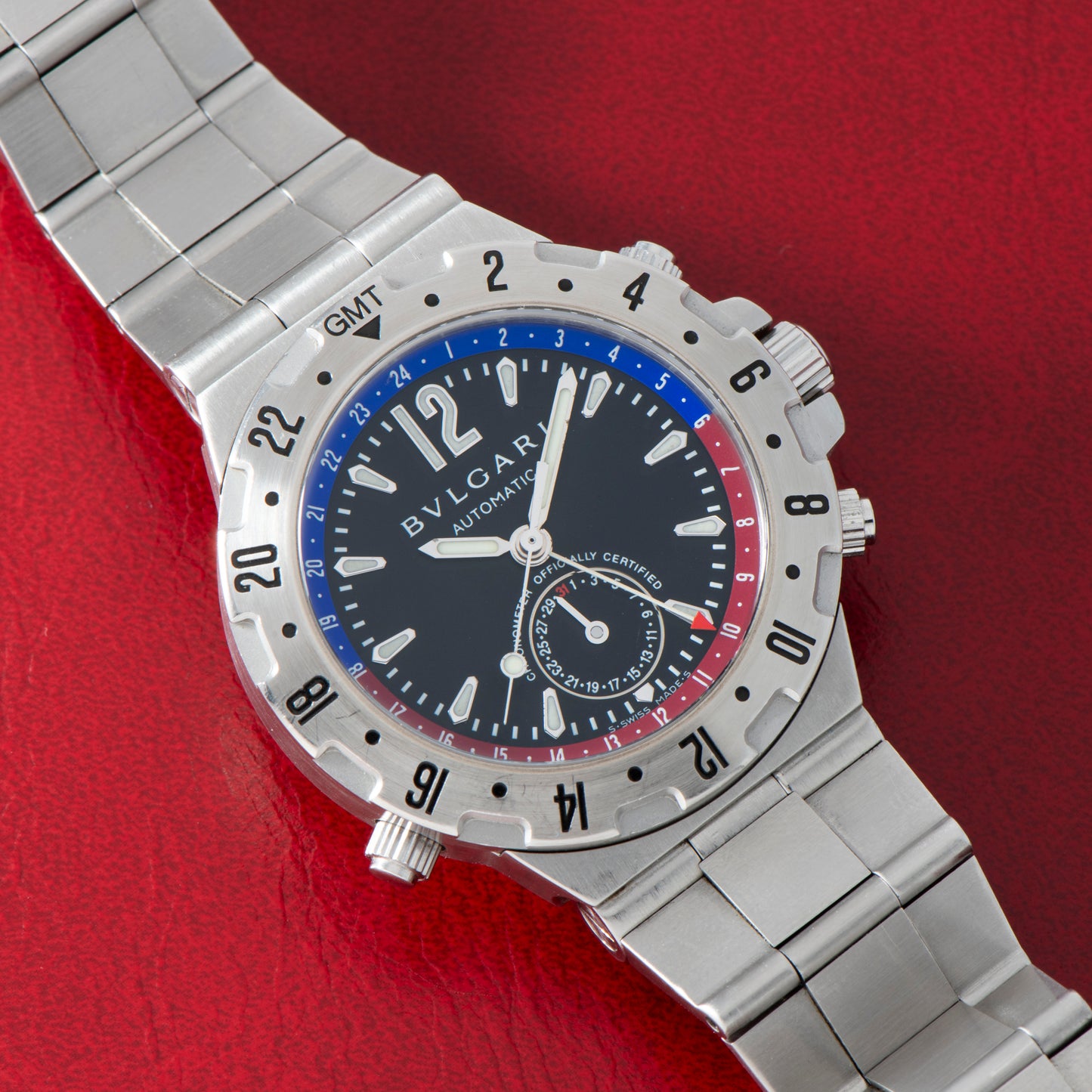 Bulgari Diagono 'Pepsi' GMT