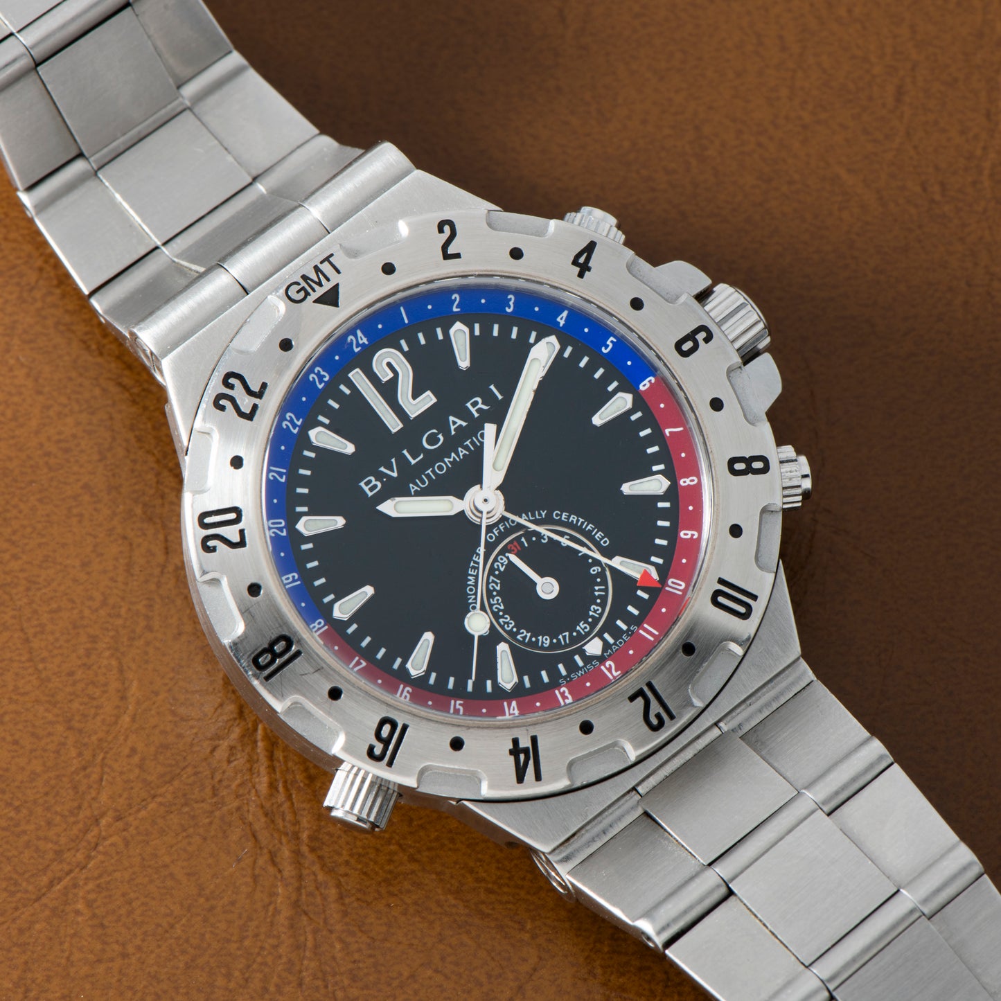 Bulgari Diagono 'Pepsi' GMT