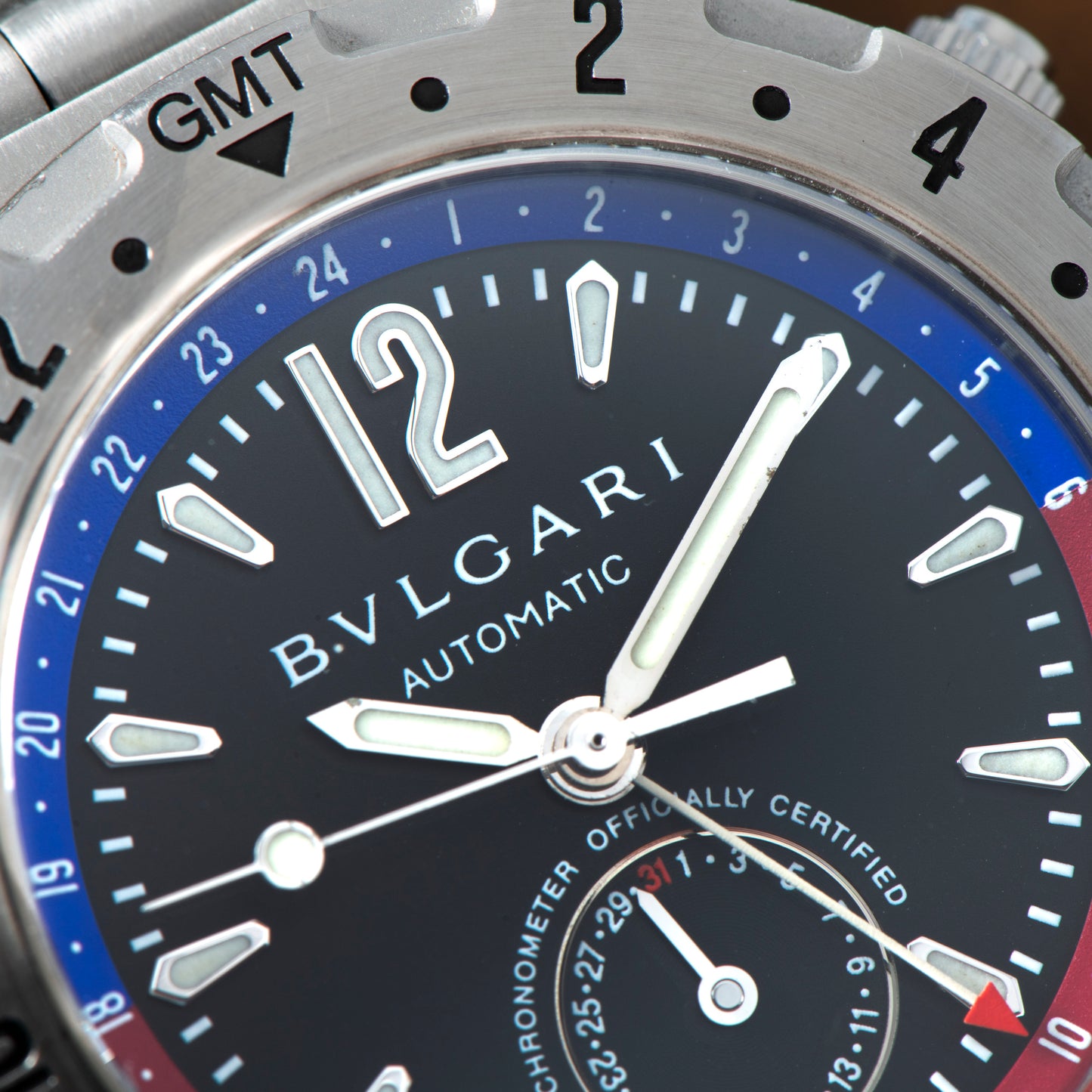 Bulgari Diagono 'Pepsi' GMT