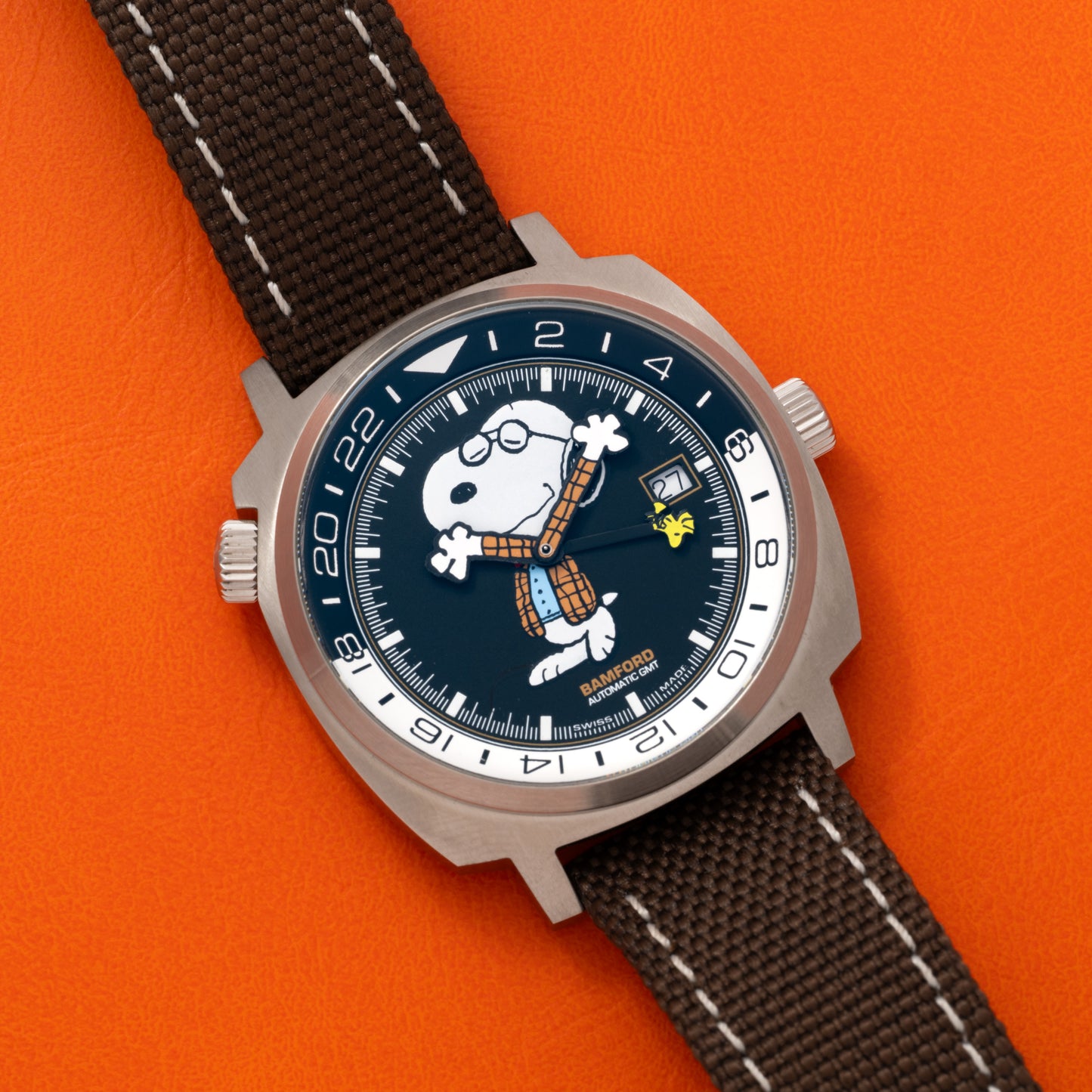 Bamford Peanuts "Joe Preppy" GMT Limited Edition for HODINKEE