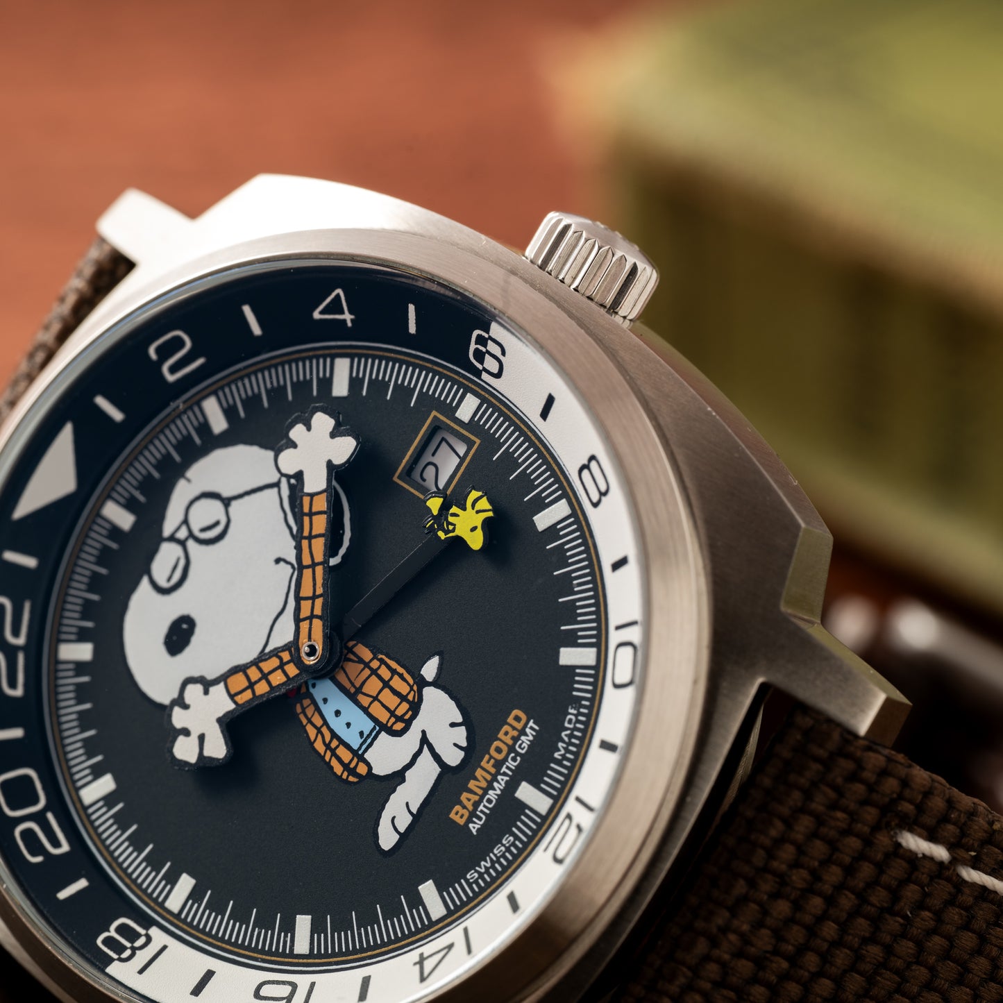 Bamford Peanuts "Joe Preppy" GMT Limited Edition for HODINKEE