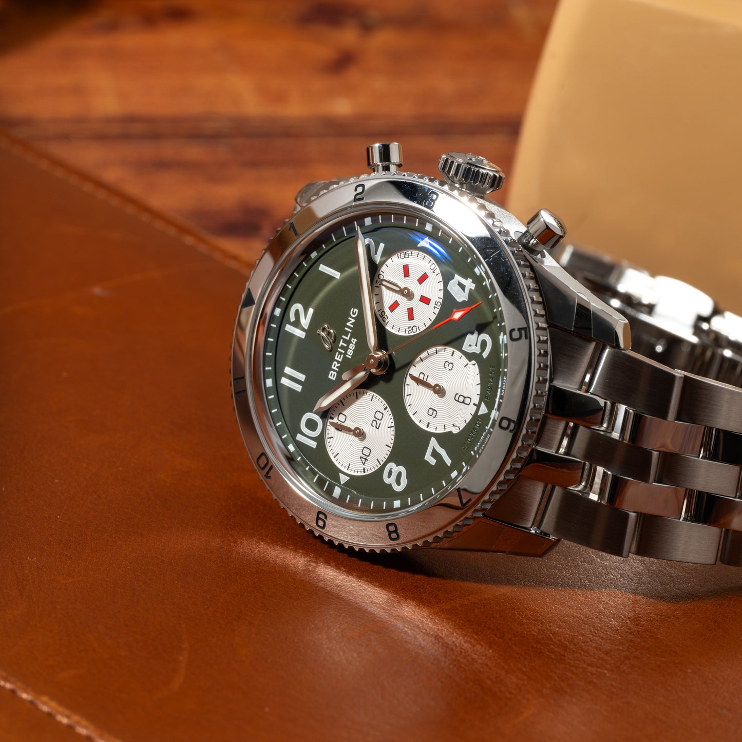 Breitling Classic AVI Chronograph 42 Curtiss Warhawk