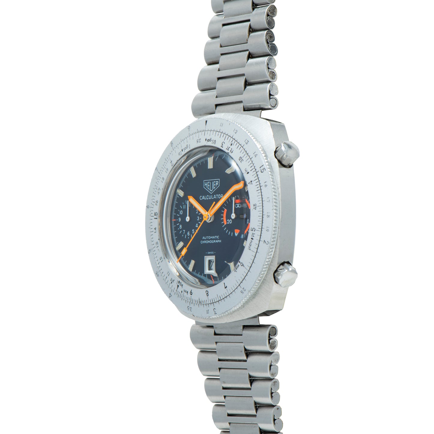 Heuer Calculator Automatic Chronograph