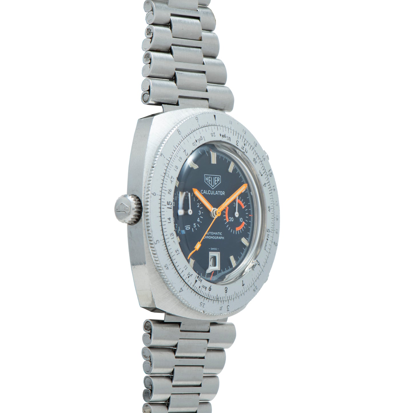 Heuer Calculator Automatic Chronograph