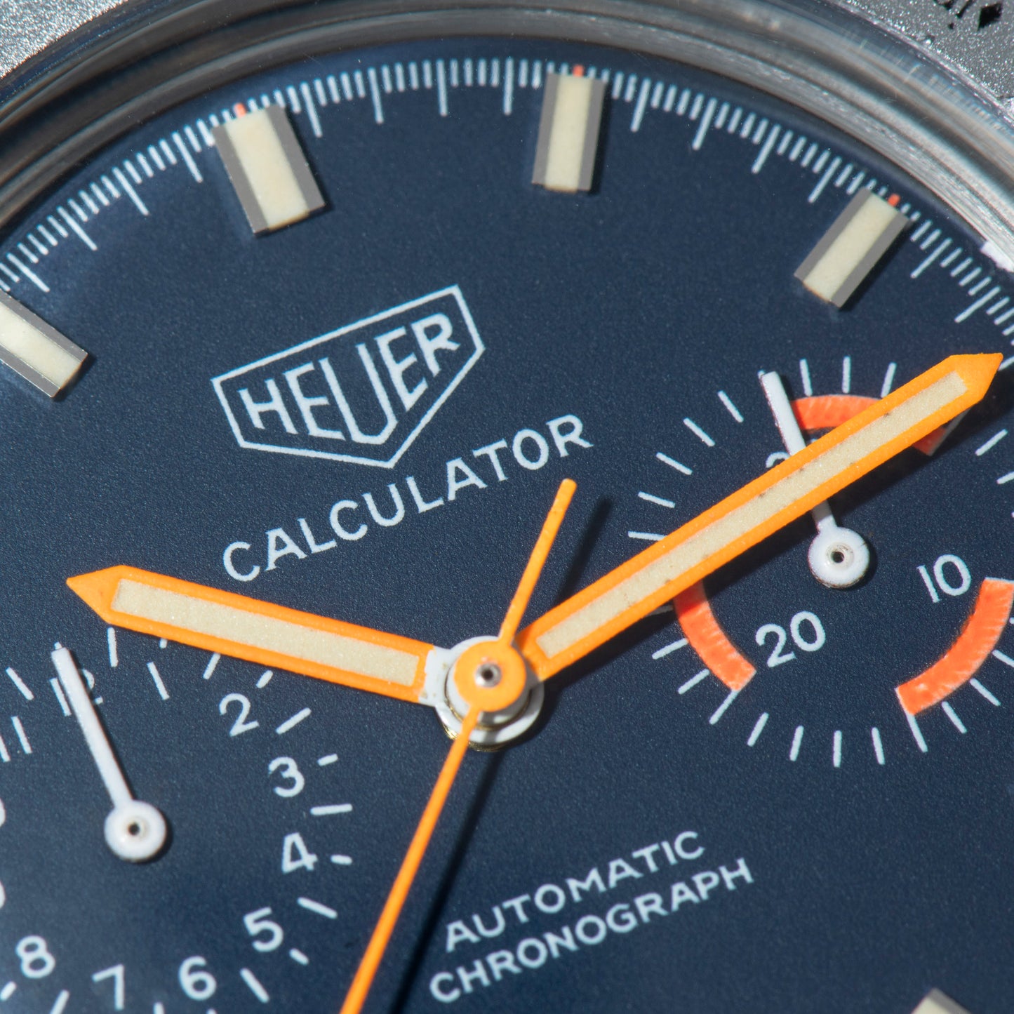 Heuer Calculator Automatic Chronograph