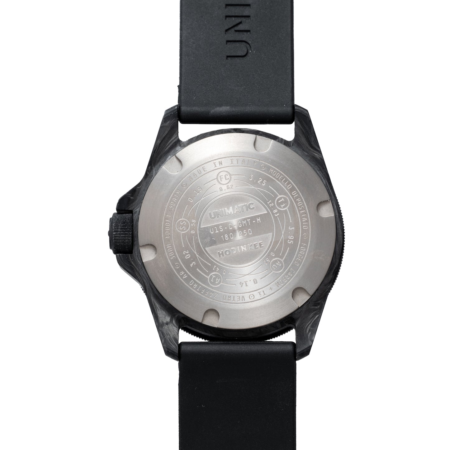 Unimatic Modello Uno Carbon GMT Limited Edition for HODINKEE