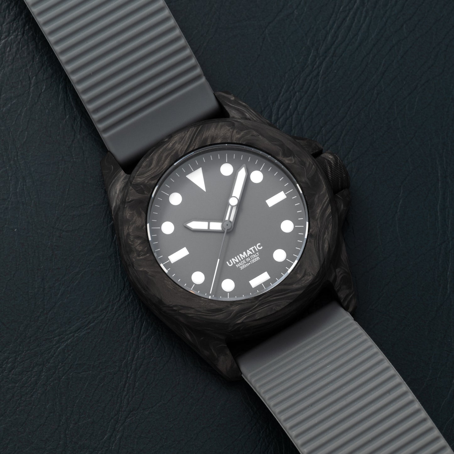 Unimatic Modello Quattro Carbon Limited Edition for HODINKEE