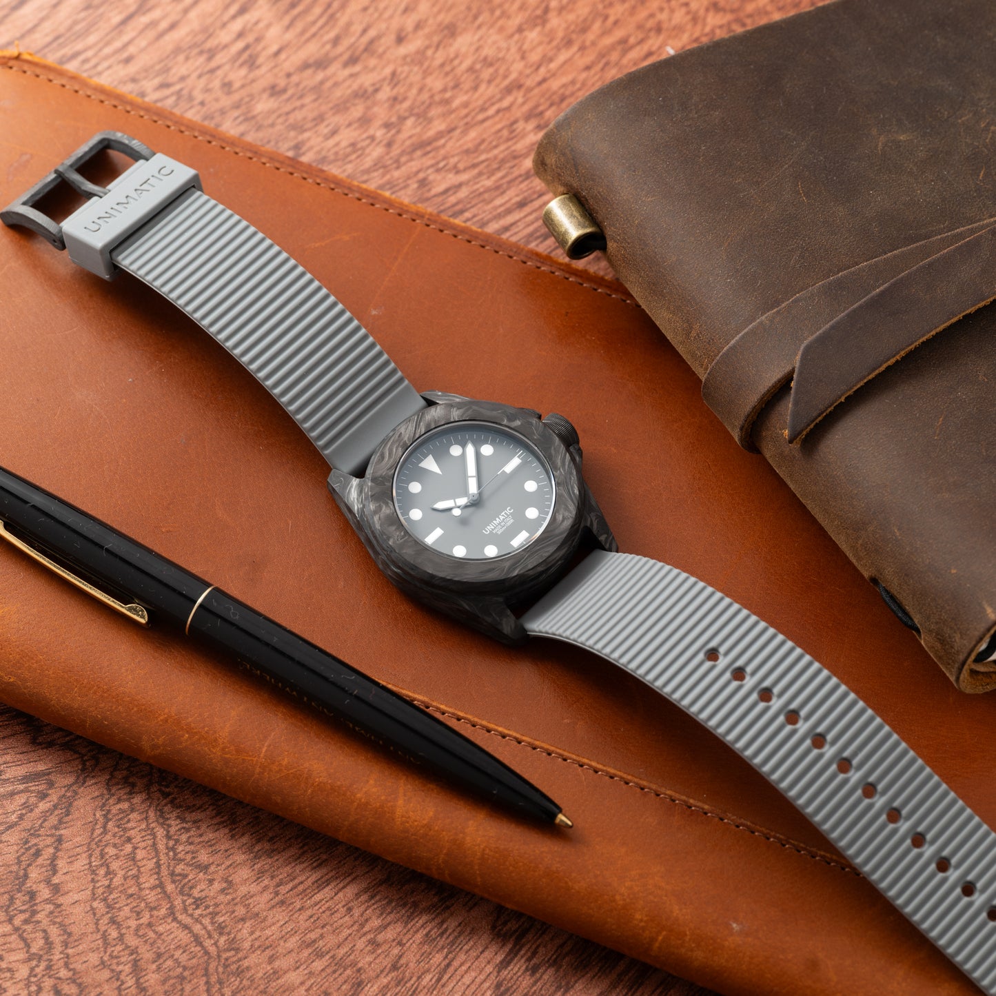 Unimatic Modello Quattro Carbon Limited Edition for HODINKEE