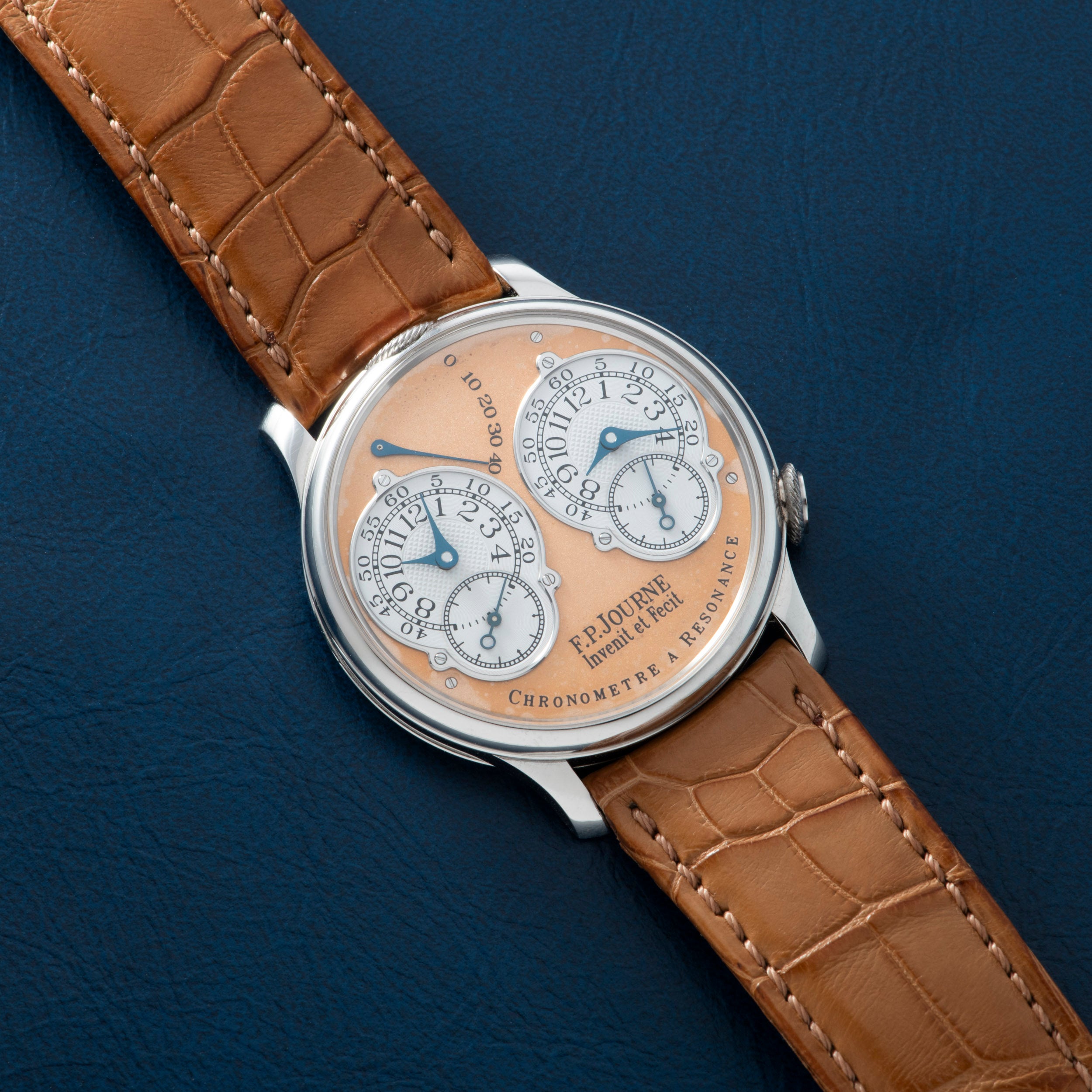 F.P. Journe Chronomètre à Résonance 'Brass Movement'