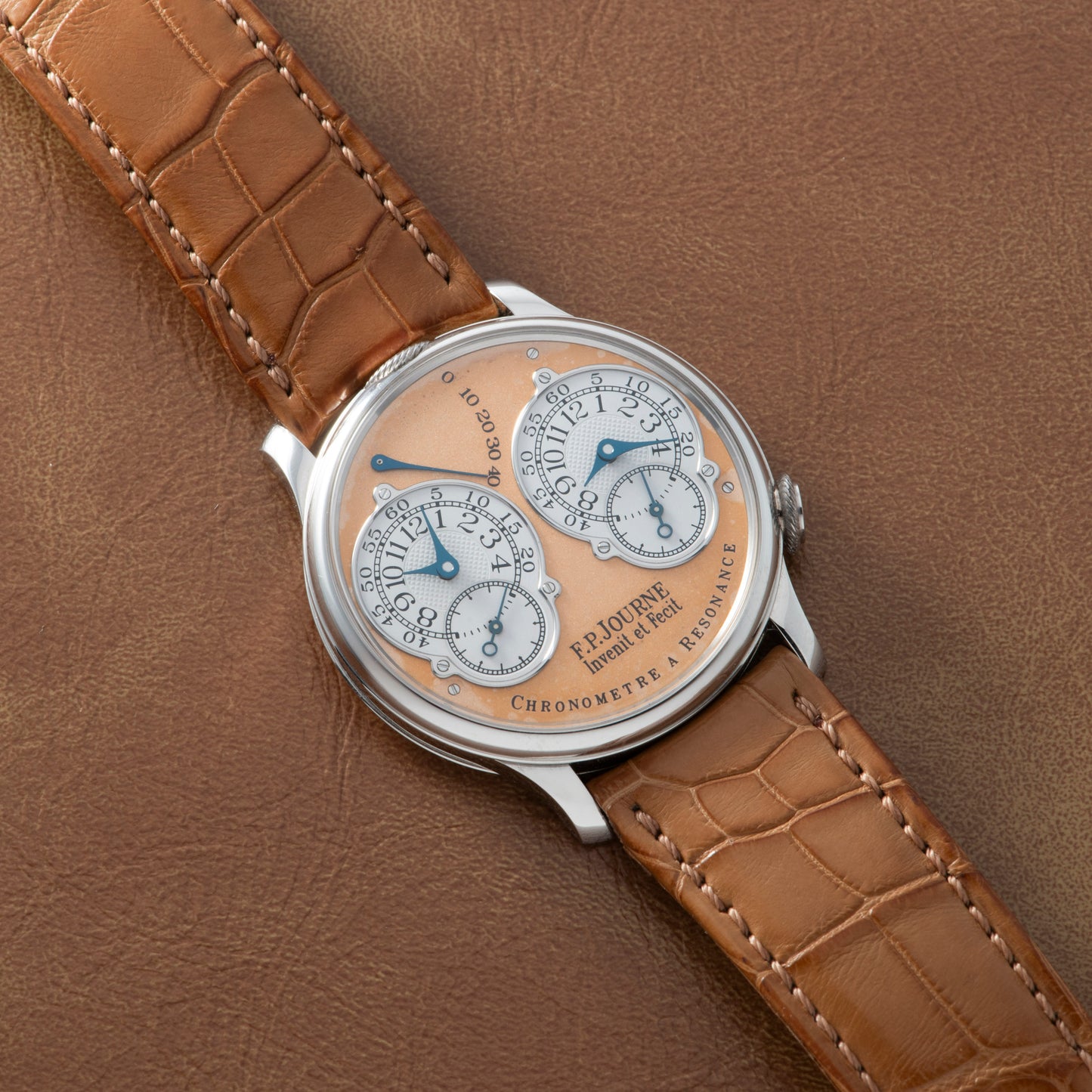 F.P. Journe Chronomètre à Résonance 'Brass Movement'