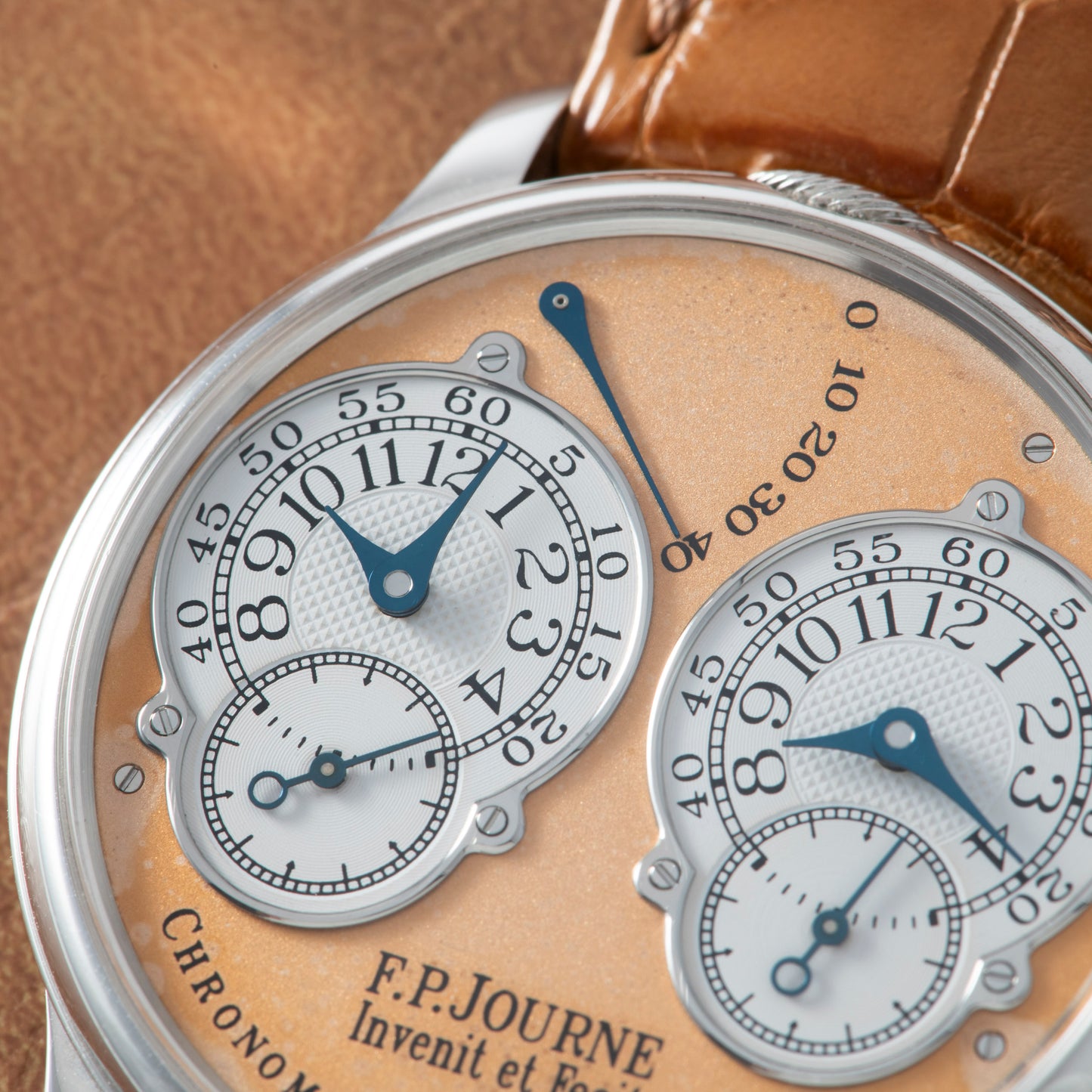 F.P. Journe Chronomètre à Résonance 'Brass Movement'
