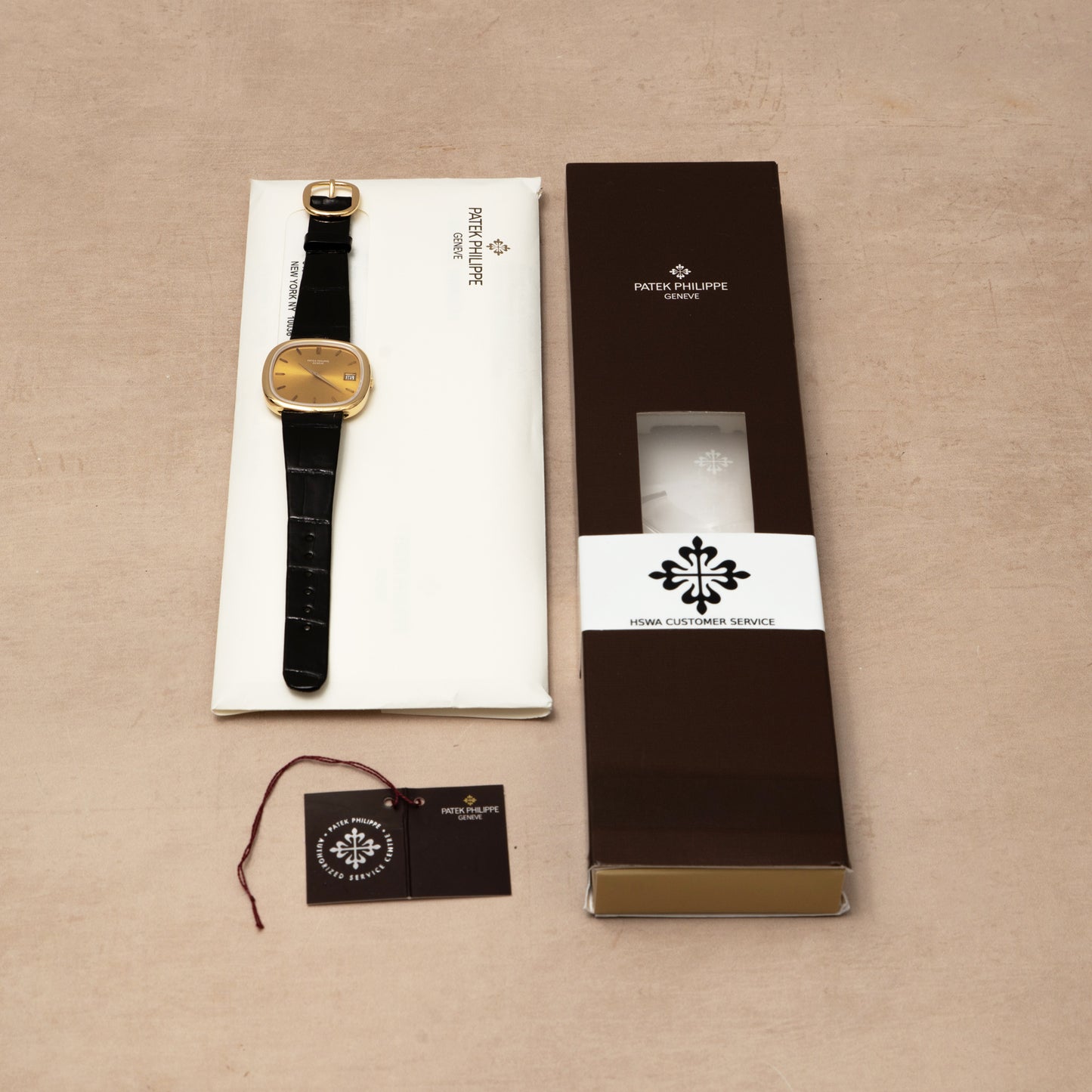 Patek Philippe Golden Ellipse 'TV Case'