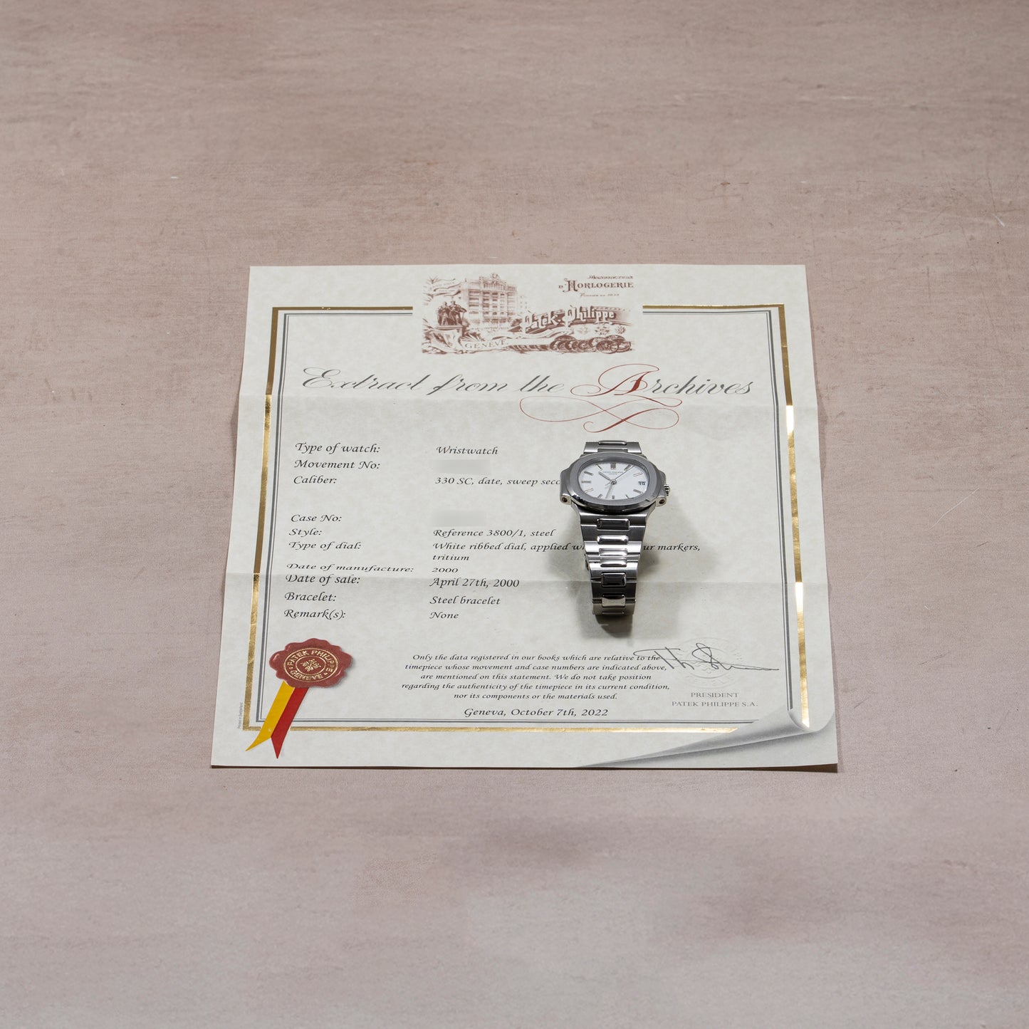 Patek Philippe Nautilus