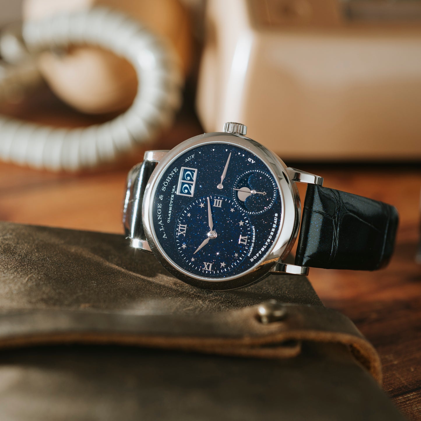 A. Lange & Söhne Little Lange 1 Moonphase 'Aventurine'