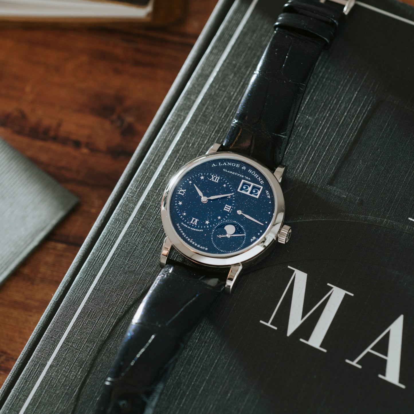 A. Lange & Söhne Little Lange 1 Moonphase 'Aventurine'