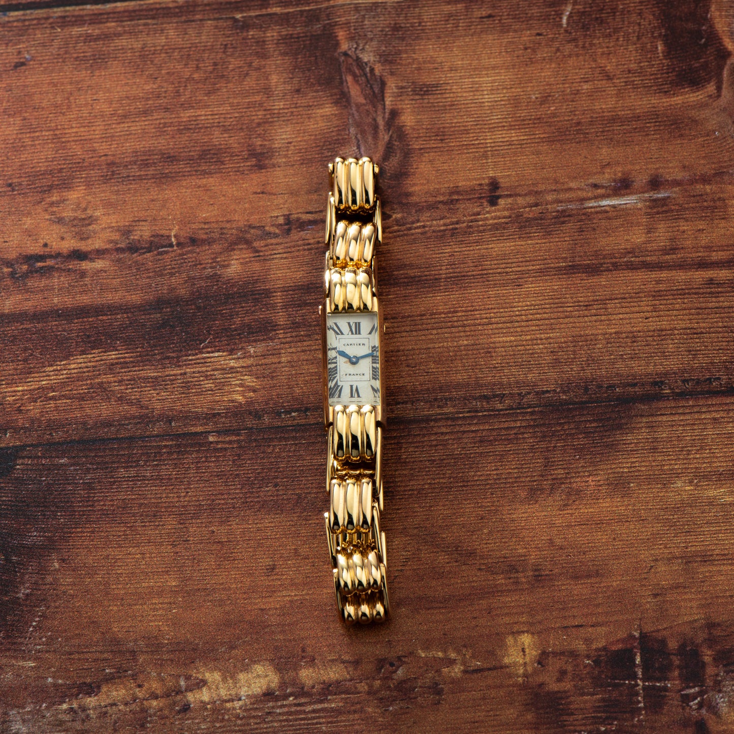 Cartier France 'Backwind' Dress Watch