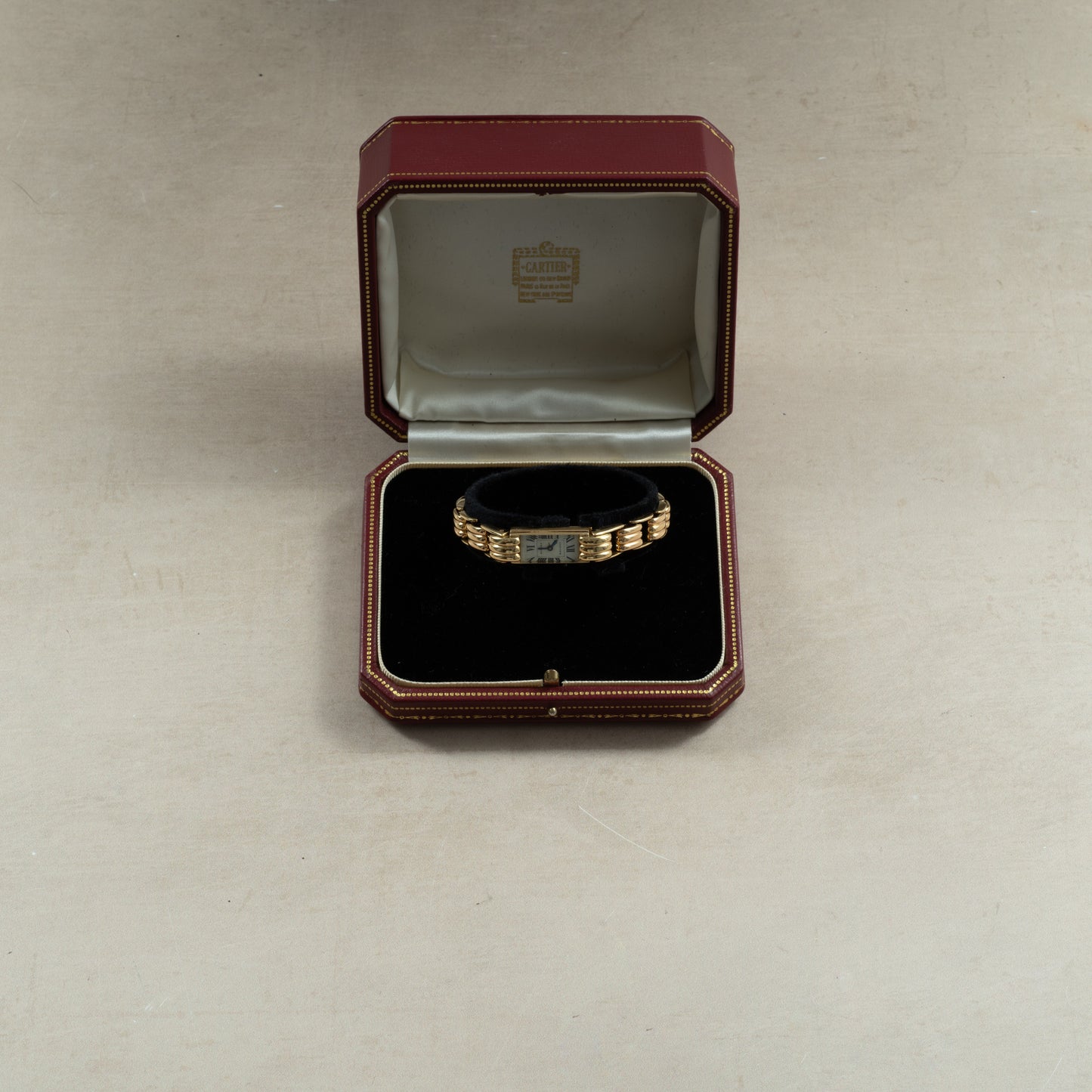 Cartier France 'Backwind' Dress Watch