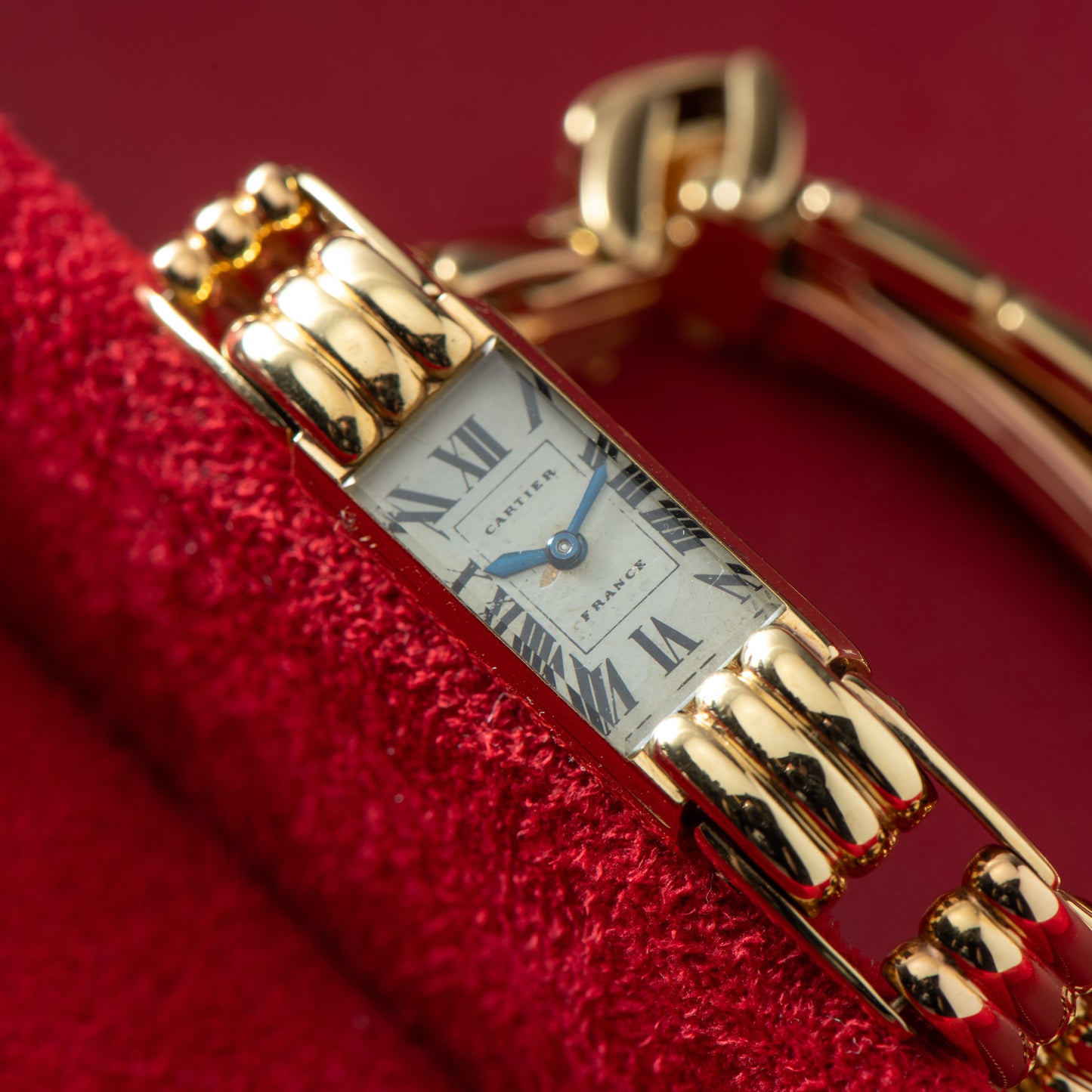 Cartier France 'Backwind' Dress Watch