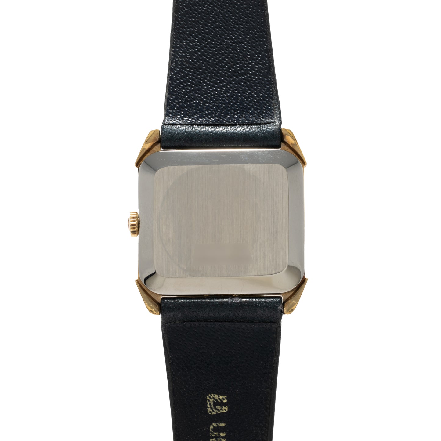Universal Genève Blue 'Checker' Dress Watch