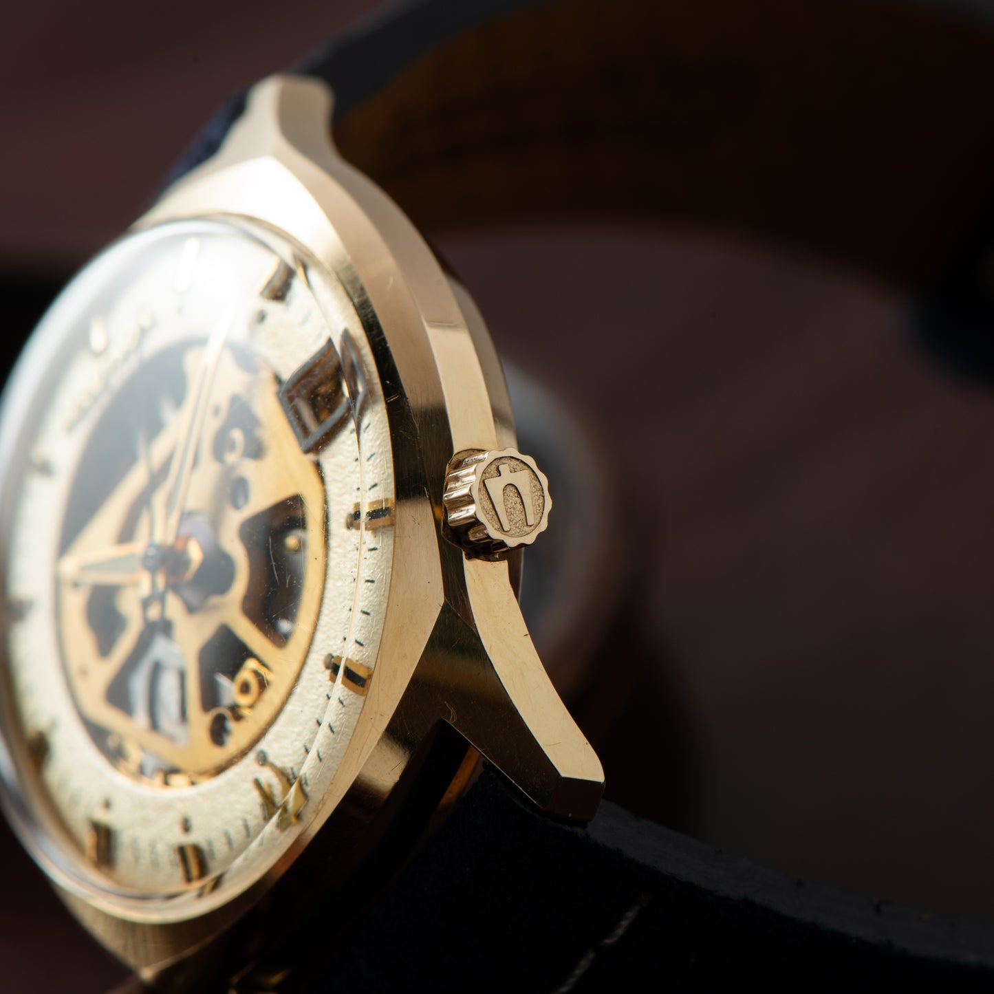 Bulova Accutron Cushion Case Skeleton