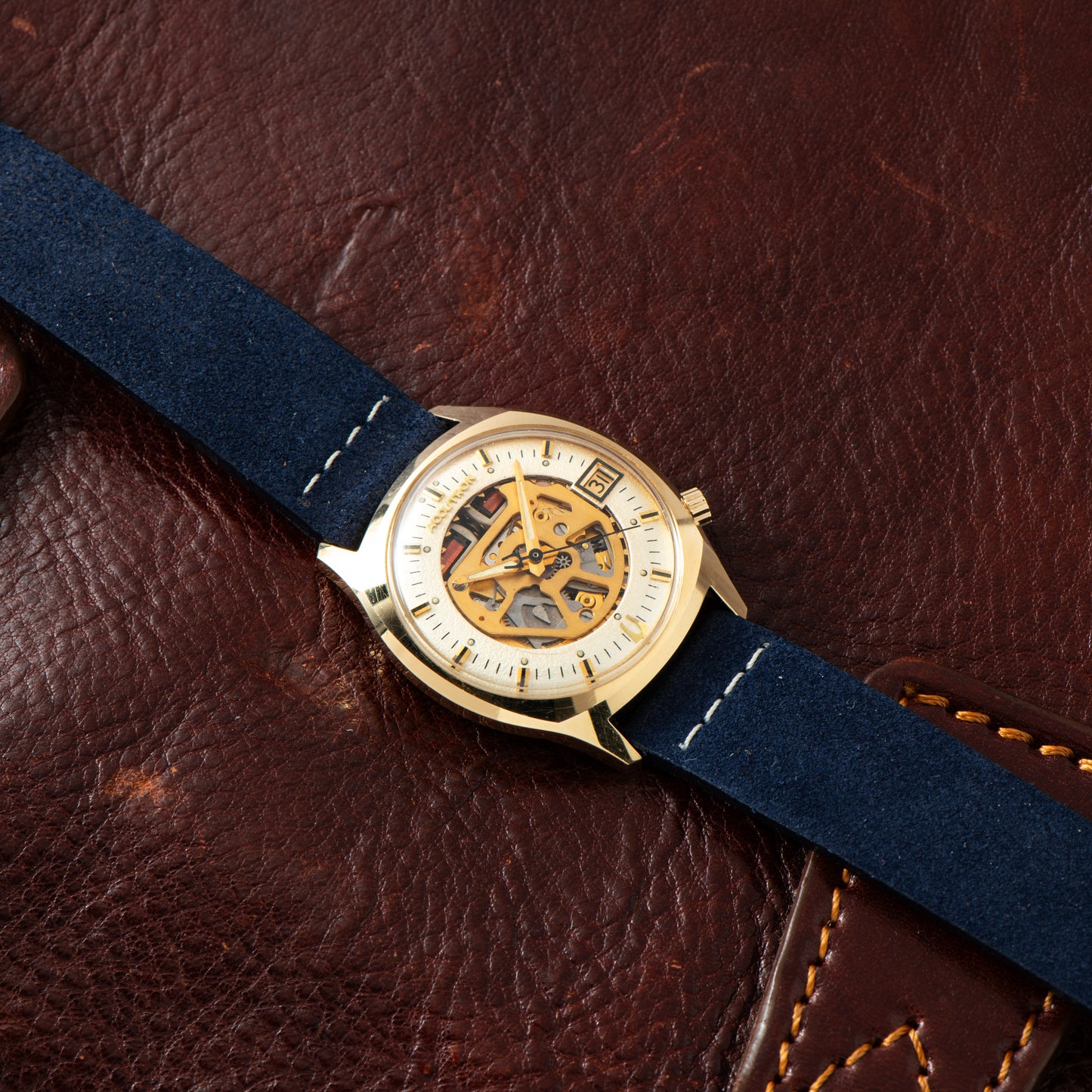 Bulova Accutron Cushion Case Skeleton