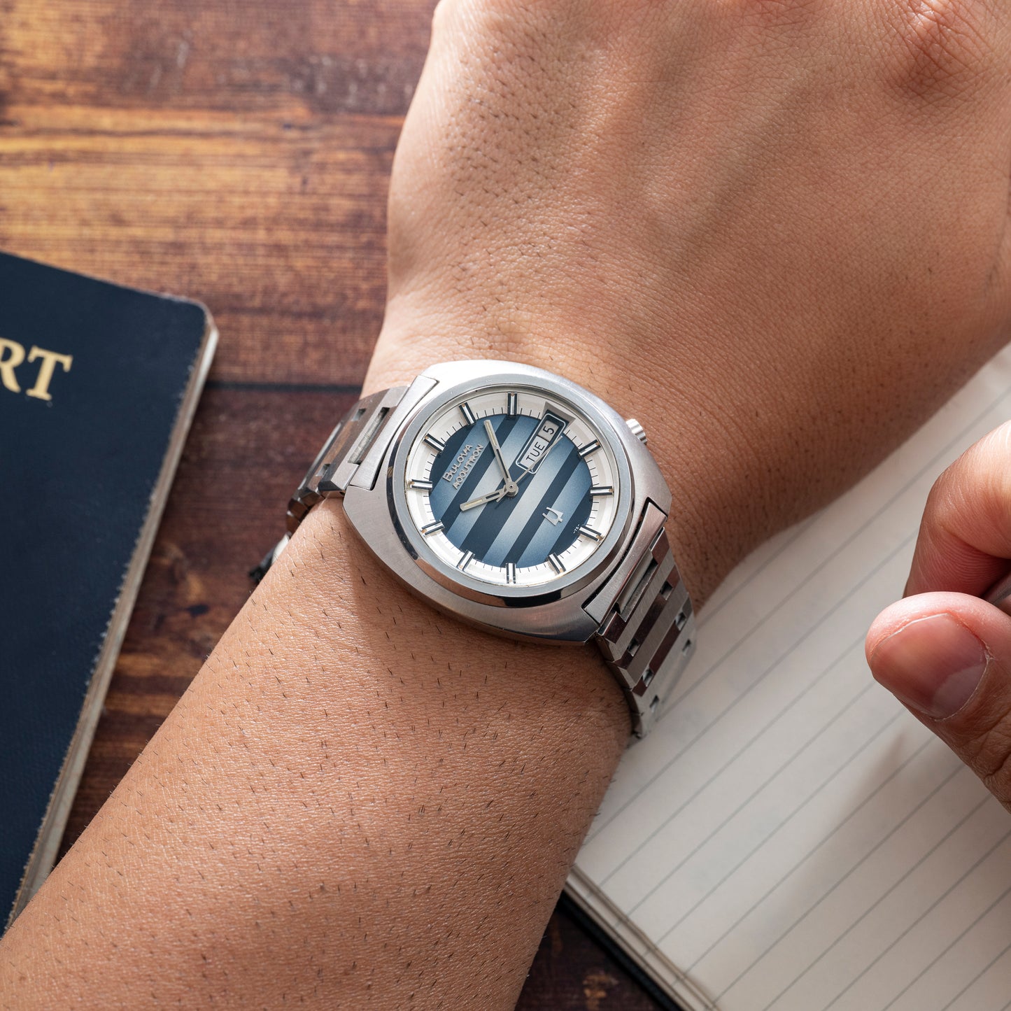 Bulova Accutron 'Zebra'