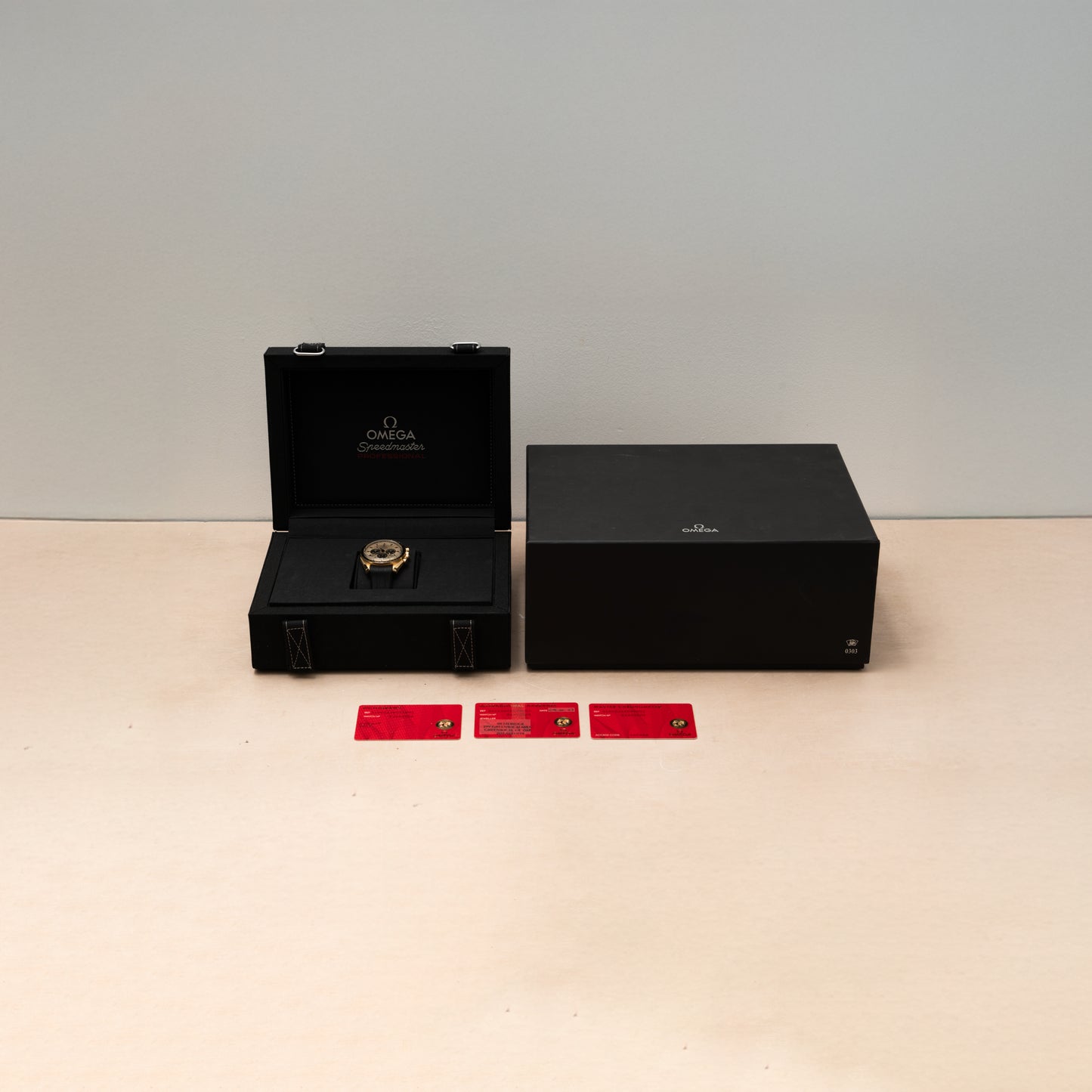 Omega Speedmaster Professional Moonshine Gold