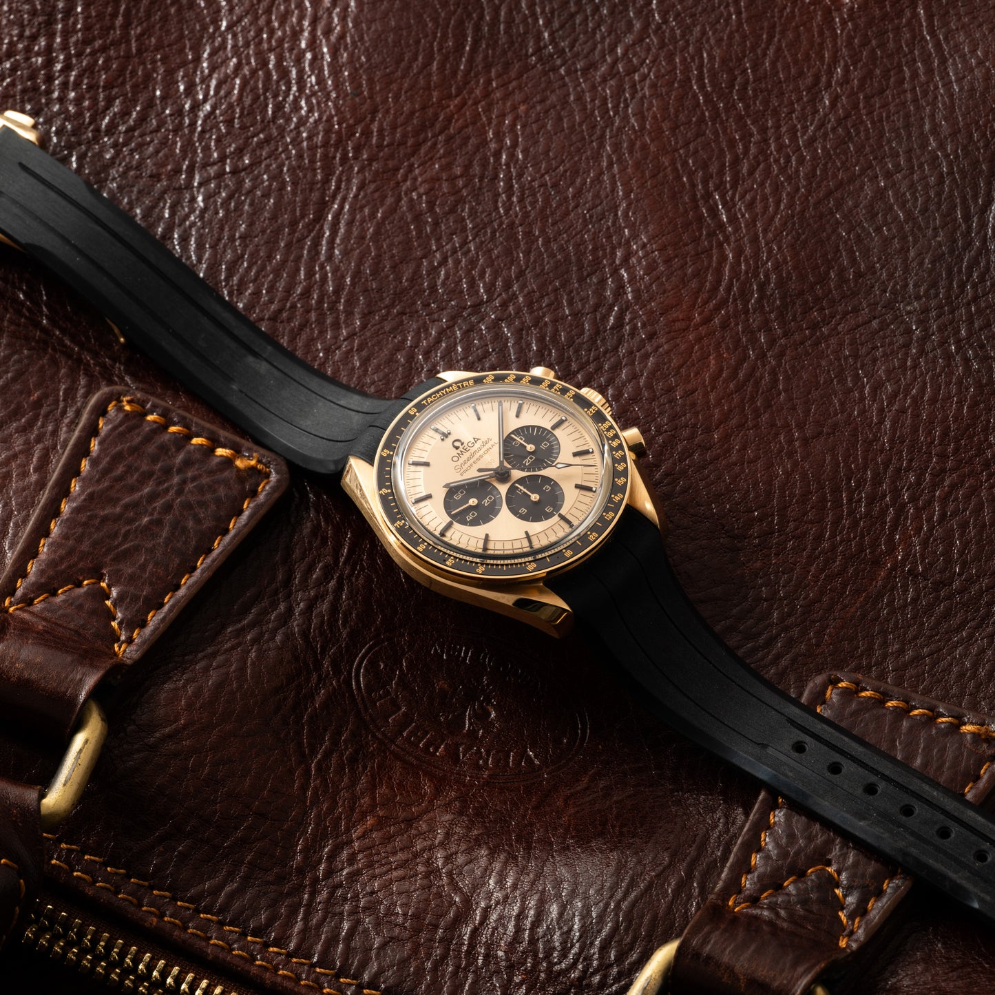 Omega Speedmaster Professional Moonshine Gold