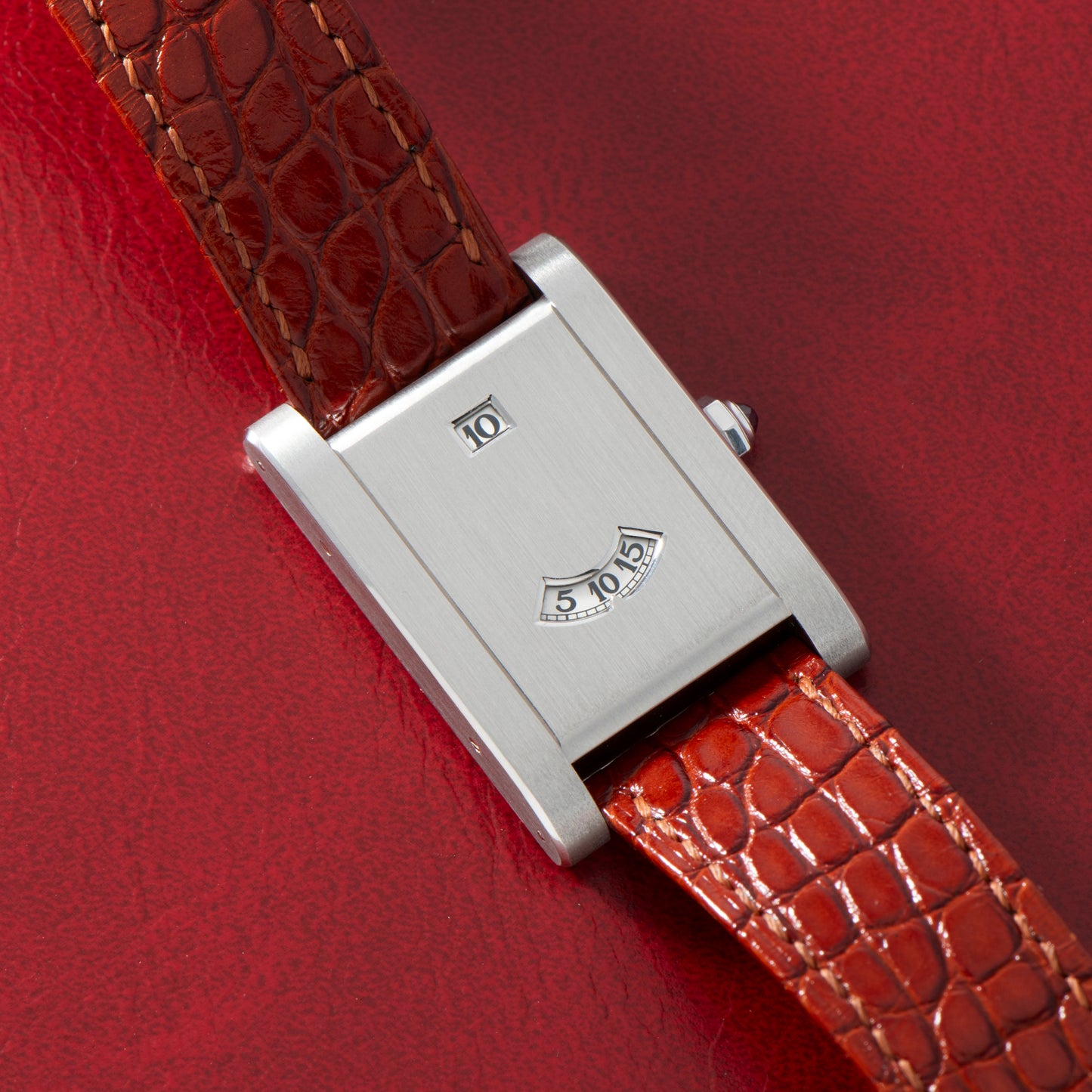 Cartier Tank à Guichets 'Platinum' 150th Anniversary
