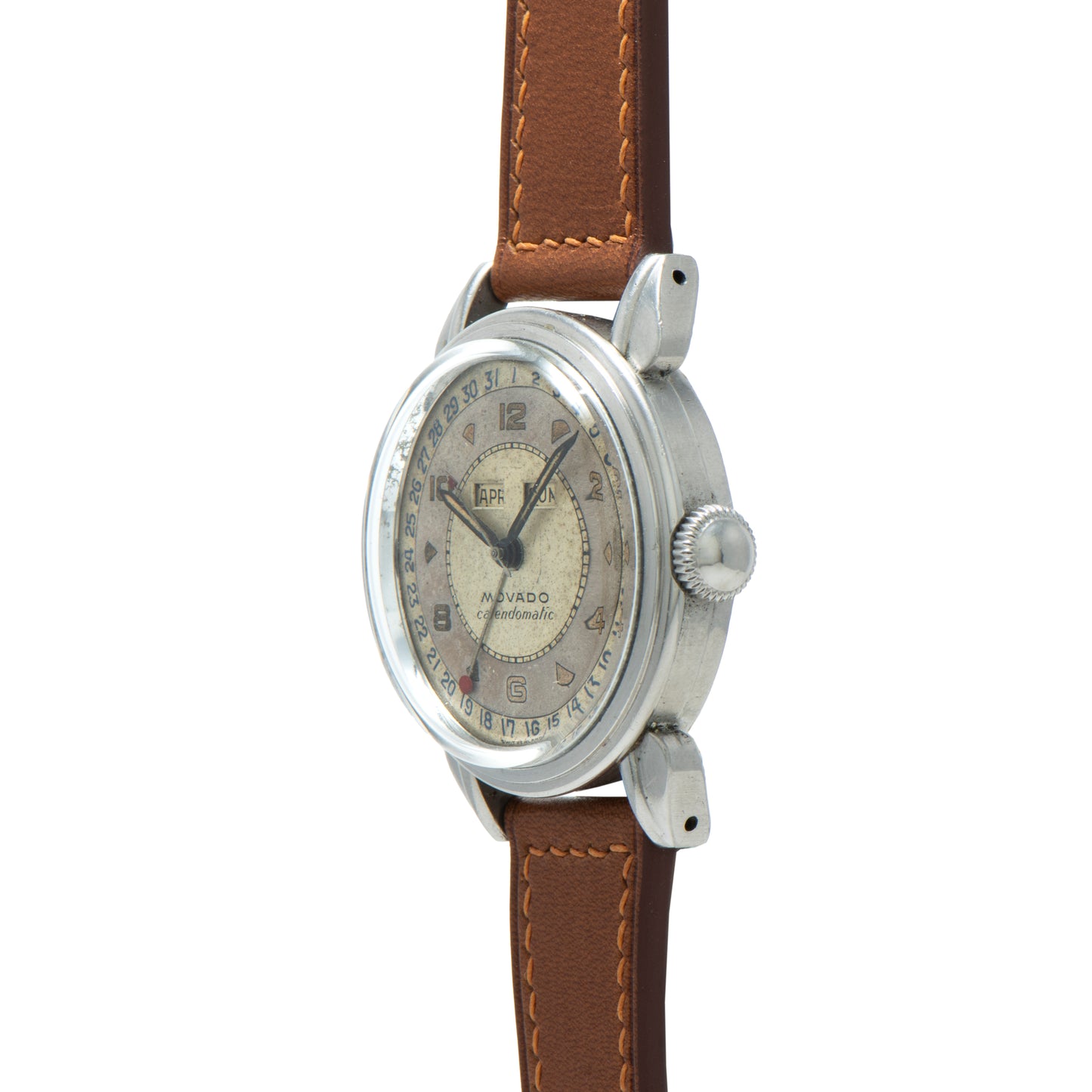 Movado Calendomatic 'Borgel Case'