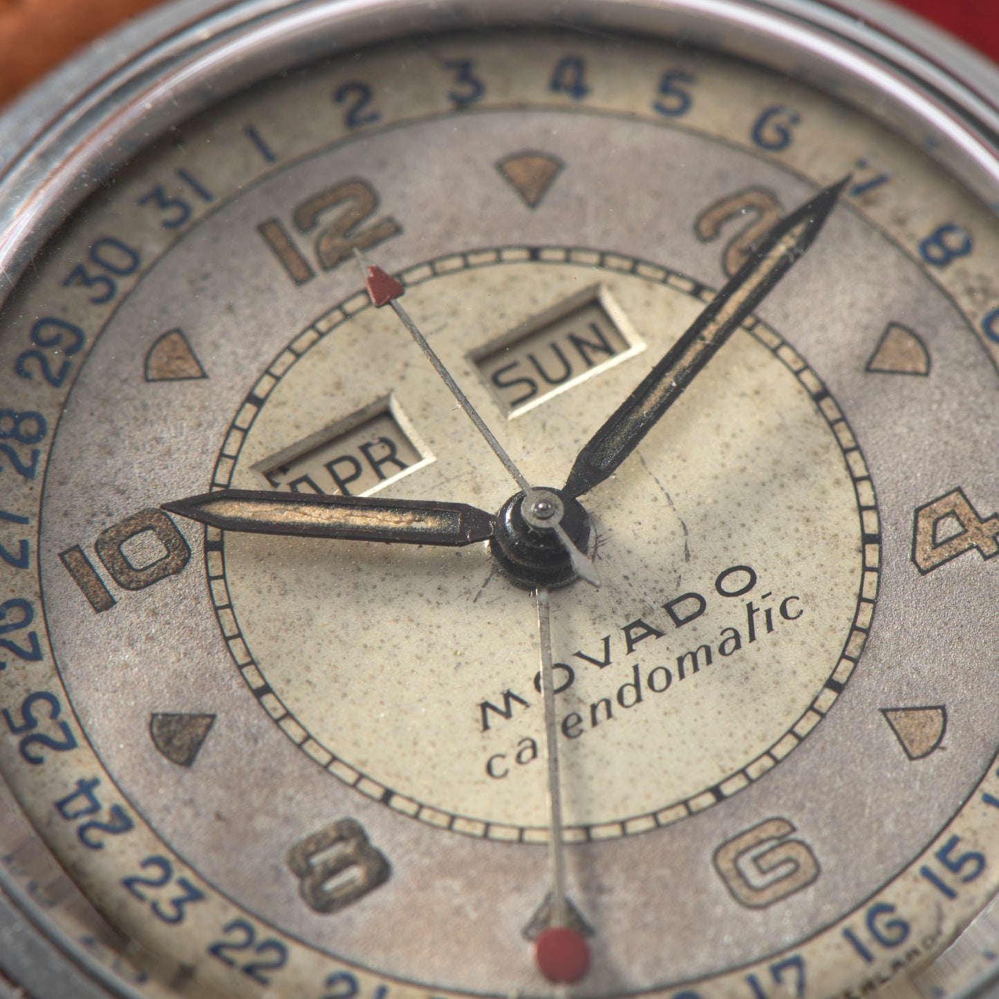 Movado Calendomatic 'Borgel Case'