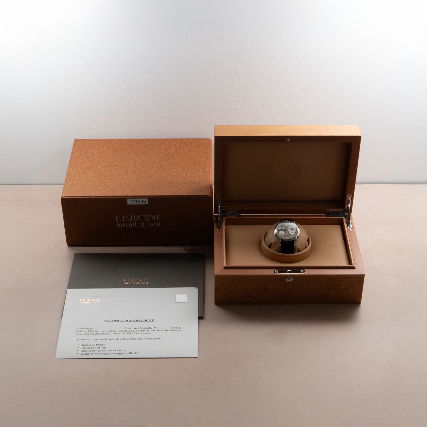 F.P. Journe Chronomètre à Résonance 'Parking Meter'