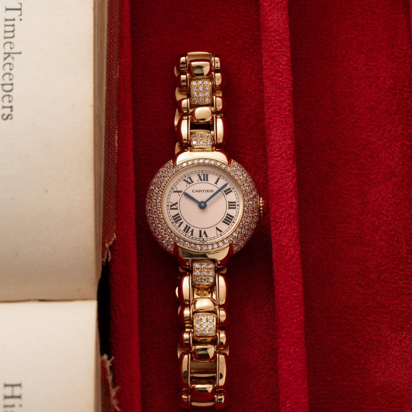 Cartier Ladies Dress Watch Diamond