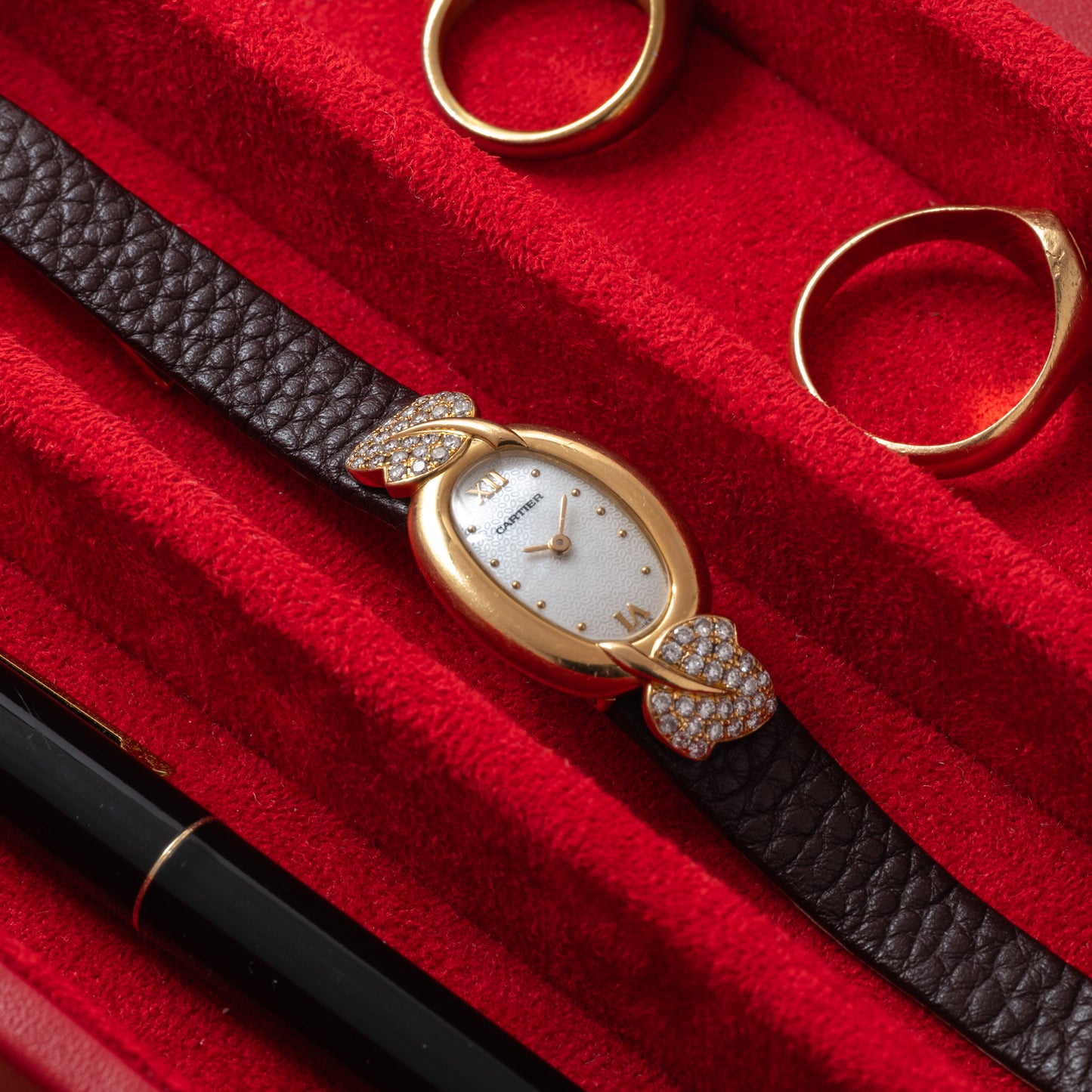 Cartier Baignoire 'Leaf'