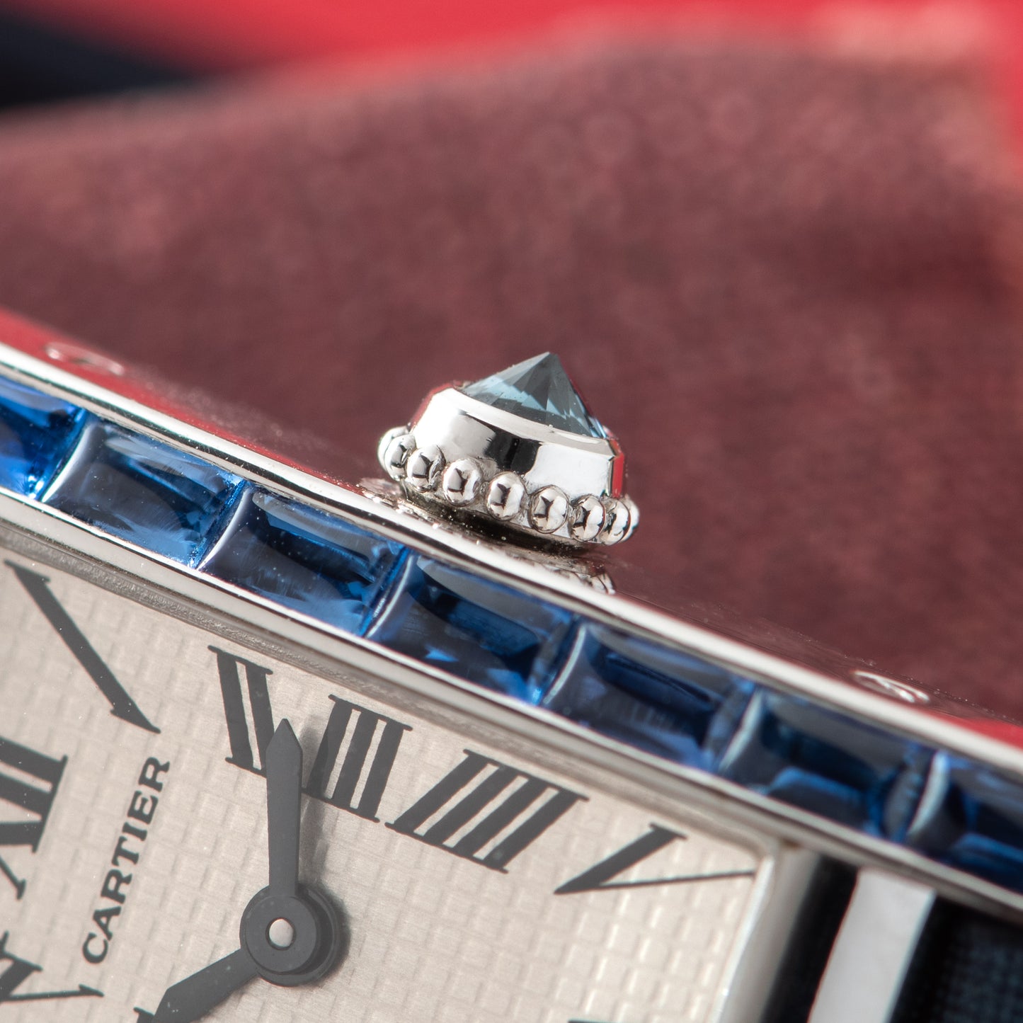 Cartier Tank Allongee Sapphire