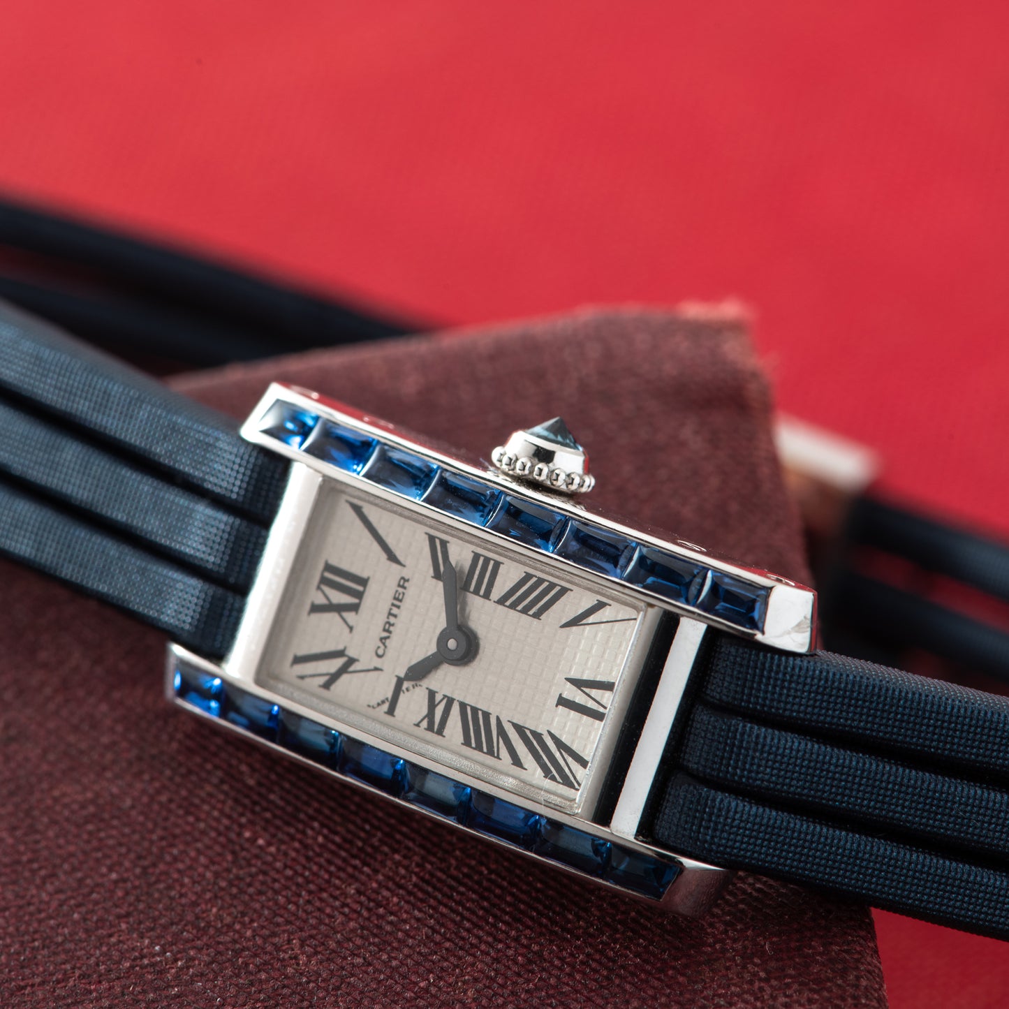 Cartier Tank Allongee Sapphire